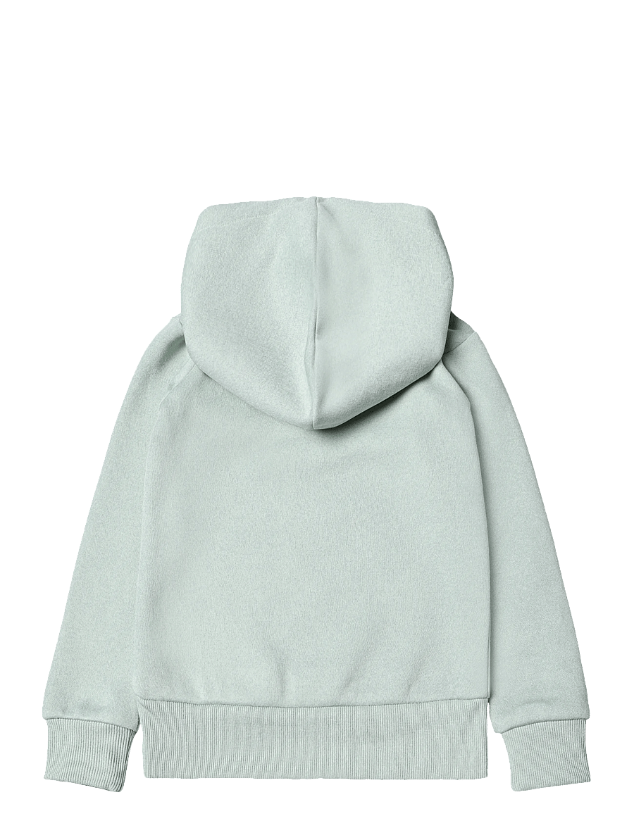 JJ REBEL - JREBREBEL LOGO SWEAT HOOD NOOS JNR - kapuutsiga pusad - aqua gray - 2