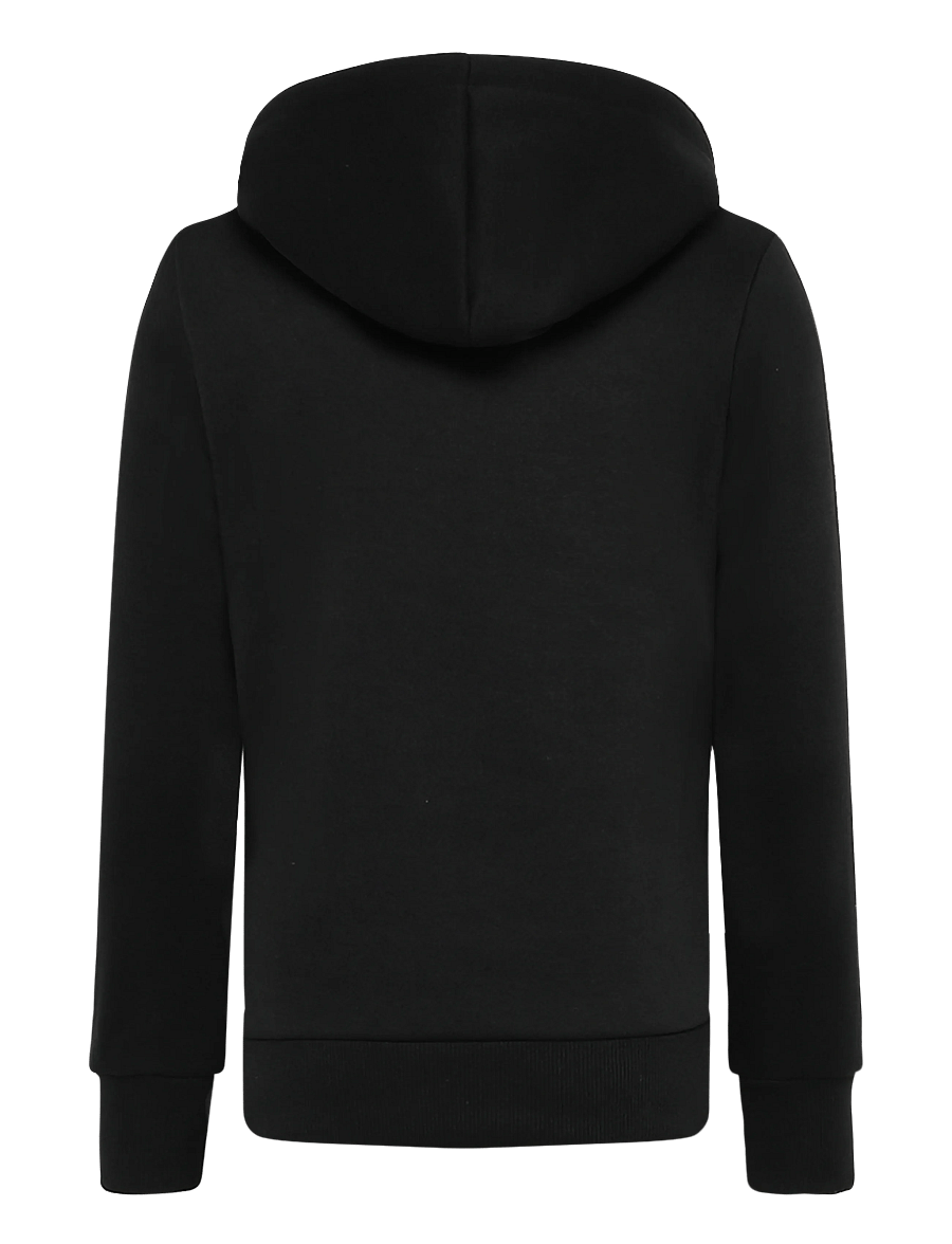 JJ REBEL - JREBREBEL LOGO SWEAT HOOD NOOS JNR - kapuzenpullover - black - 2