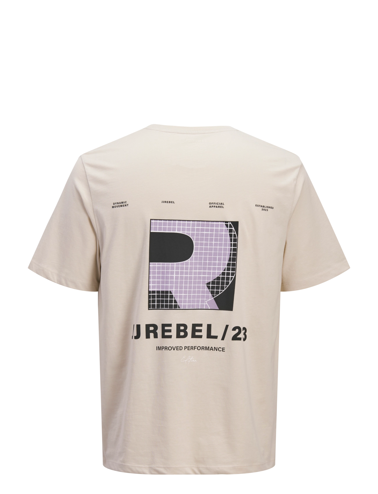 JJ REBEL - JREBEDDIE SS TEE - moonbeam - 2