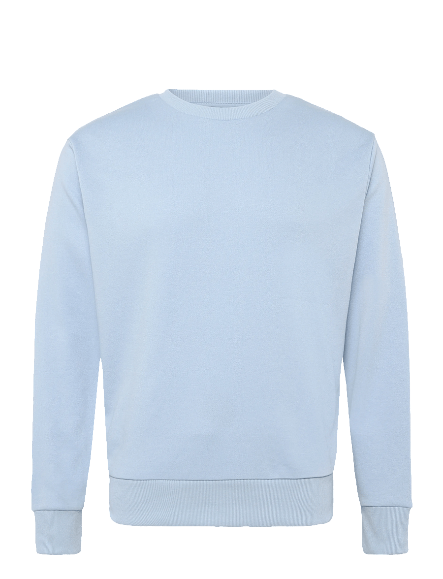 JJ REBEL - JREBAARON SWEAT CREW NECK - cashmere blue - 0