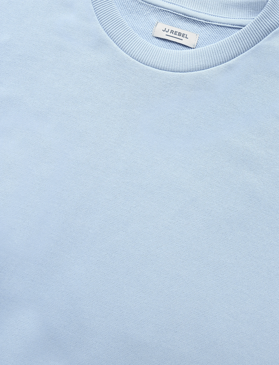 JJ REBEL - JREBAARON SWEAT CREW NECK - cashmere blue - 2