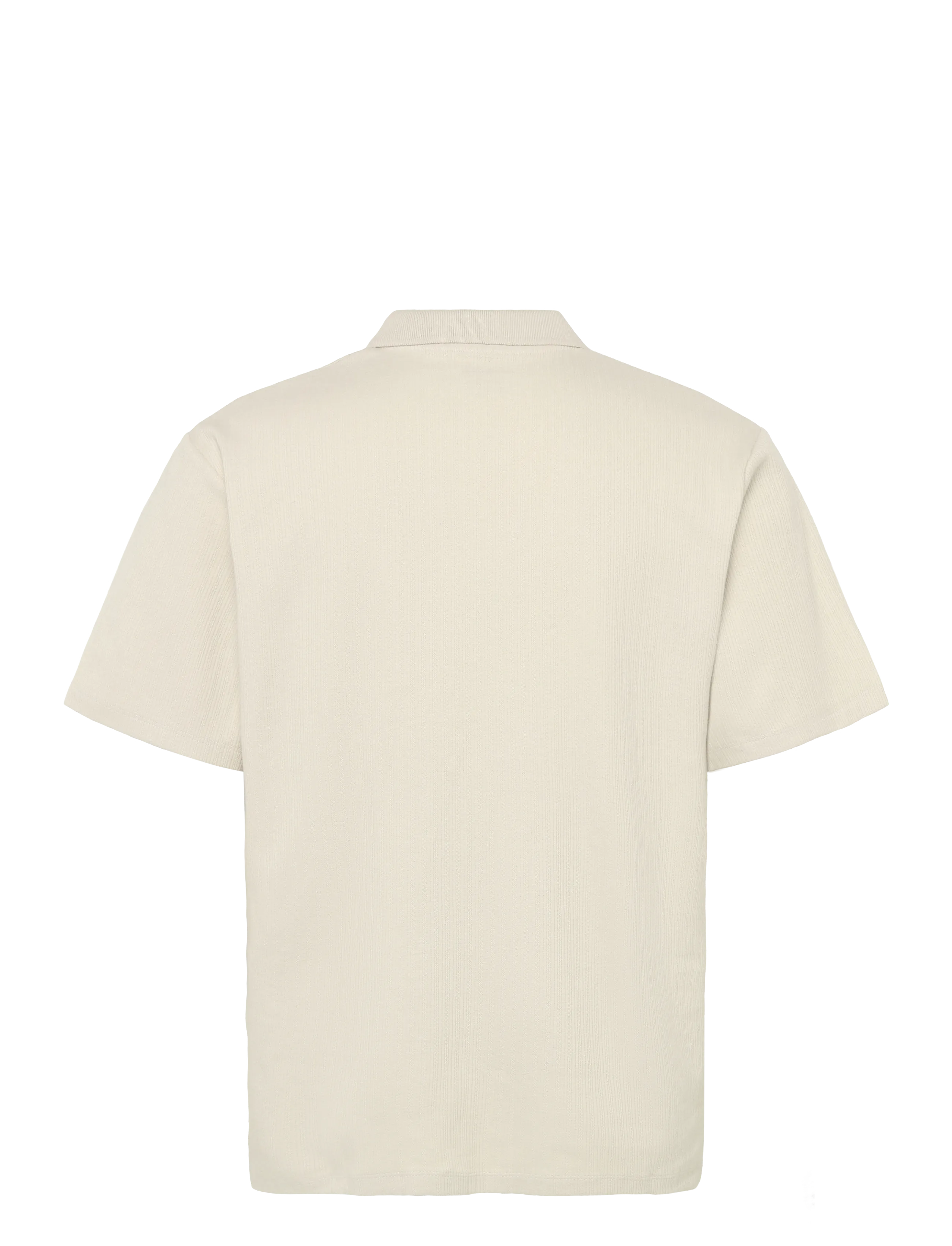 JJ REBEL - JREBDENVER SPLIT NECK SS TEE - moonbeam - 2