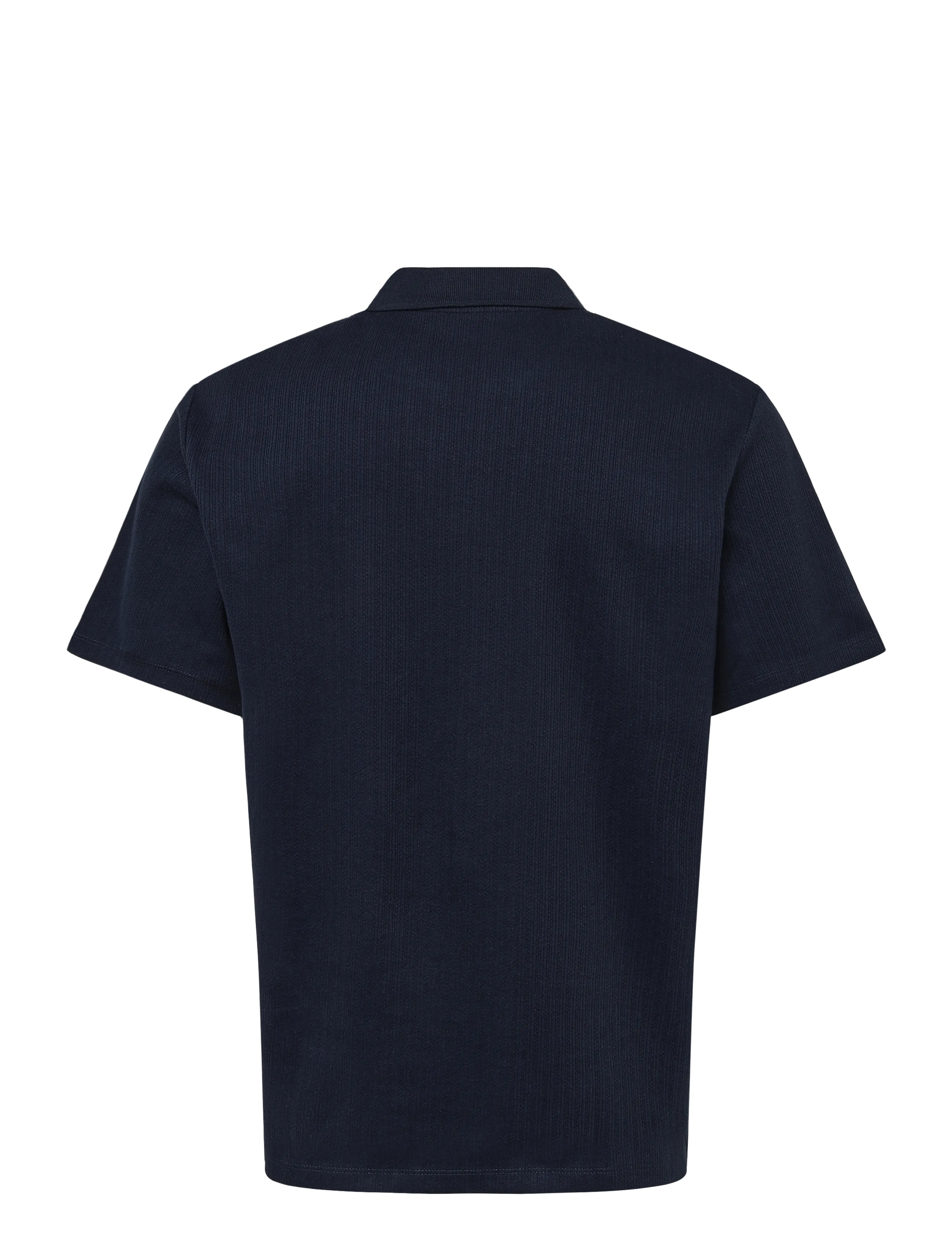 JJ REBEL - JREBDENVER SPLIT NECK SS TEE - navy blazer - 2