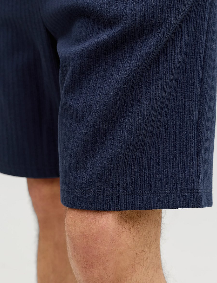 JJ REBEL - JREBKENNI DENVER SWEAT SHORTS - navy blazer - 5