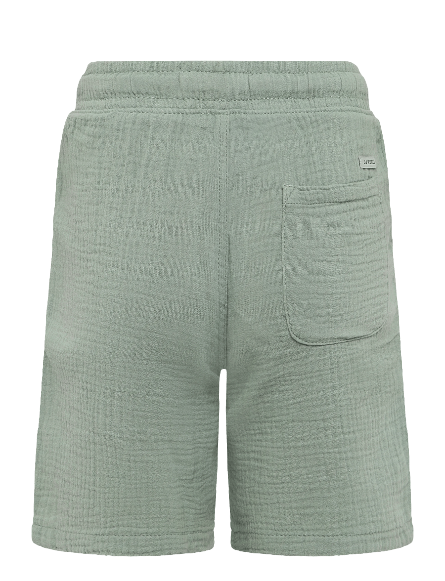 JJ REBEL - JREBJASON PATRICK JOGGER SHORT SRT JNR - casual shorts - slate gray - 2
