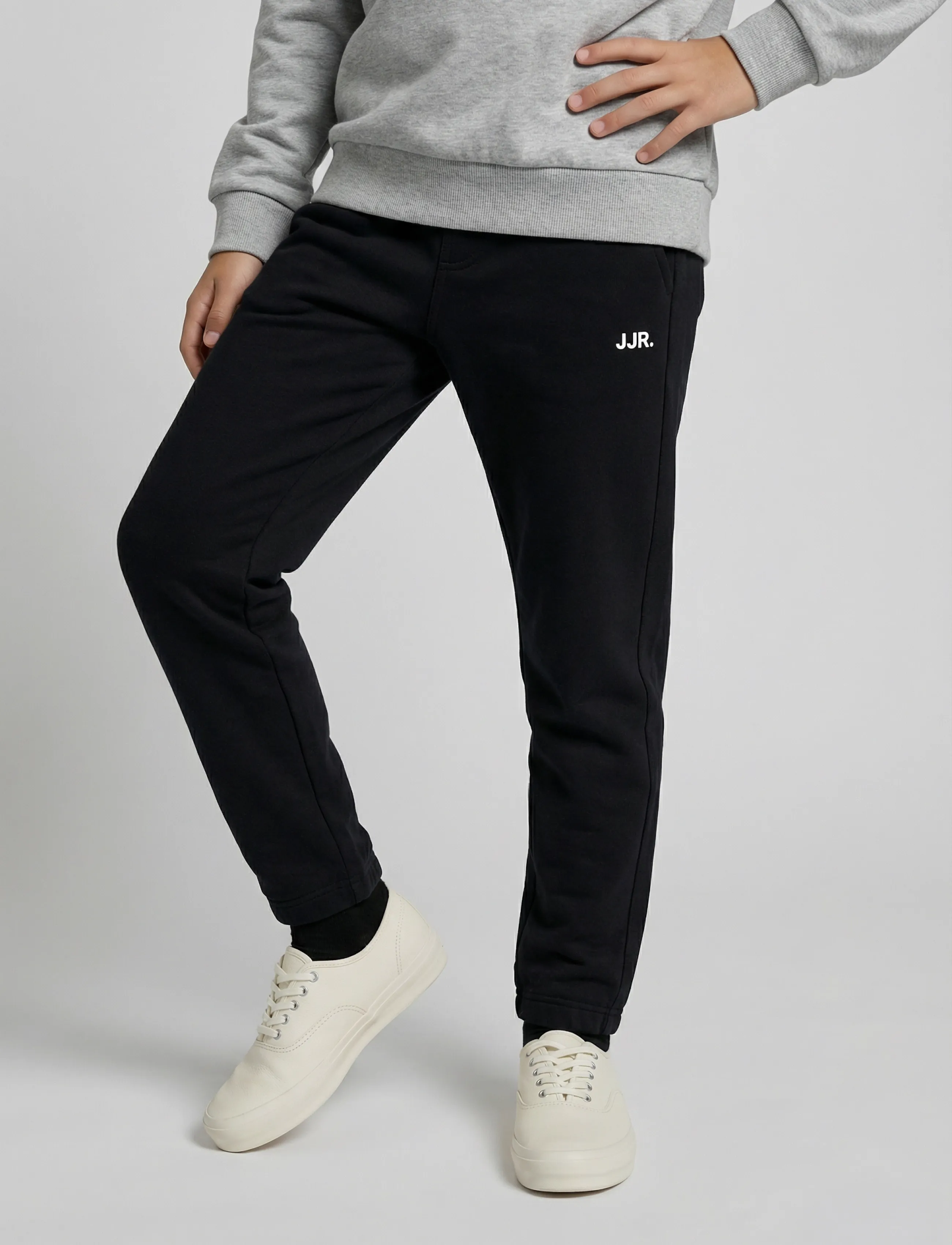 JJ REBEL - JREBGORM REG REBEL LOGO SW PANT NOOS JNR - lowest prices - black - 5