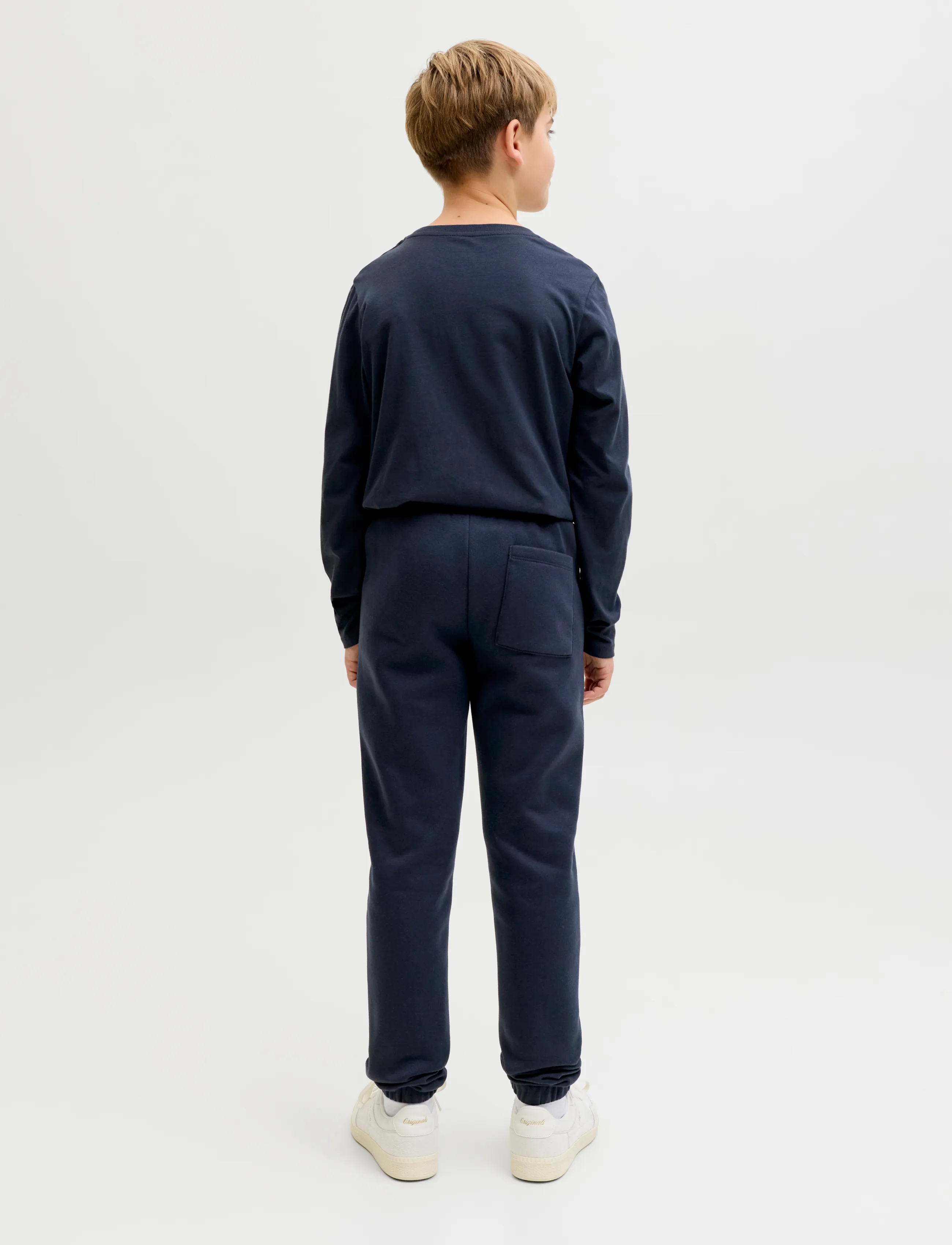 JJ REBEL - JREBGORM REG REBEL LOGO SW PANT NOOS JNR - sweatpants - sky captain - 3