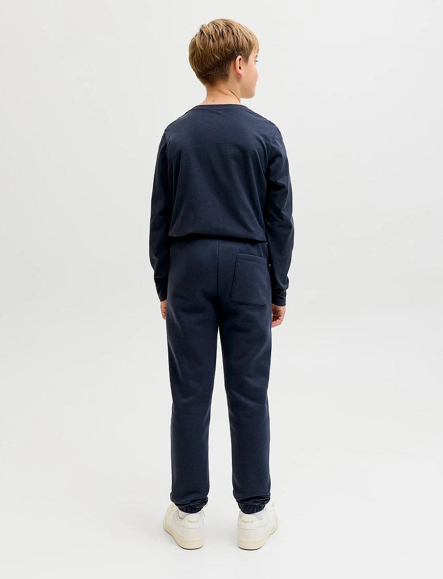JJ REBEL - JREBGORM REG REBEL LOGO SW PANT NOOS JNR - jogginghosen - sky captain - 3
