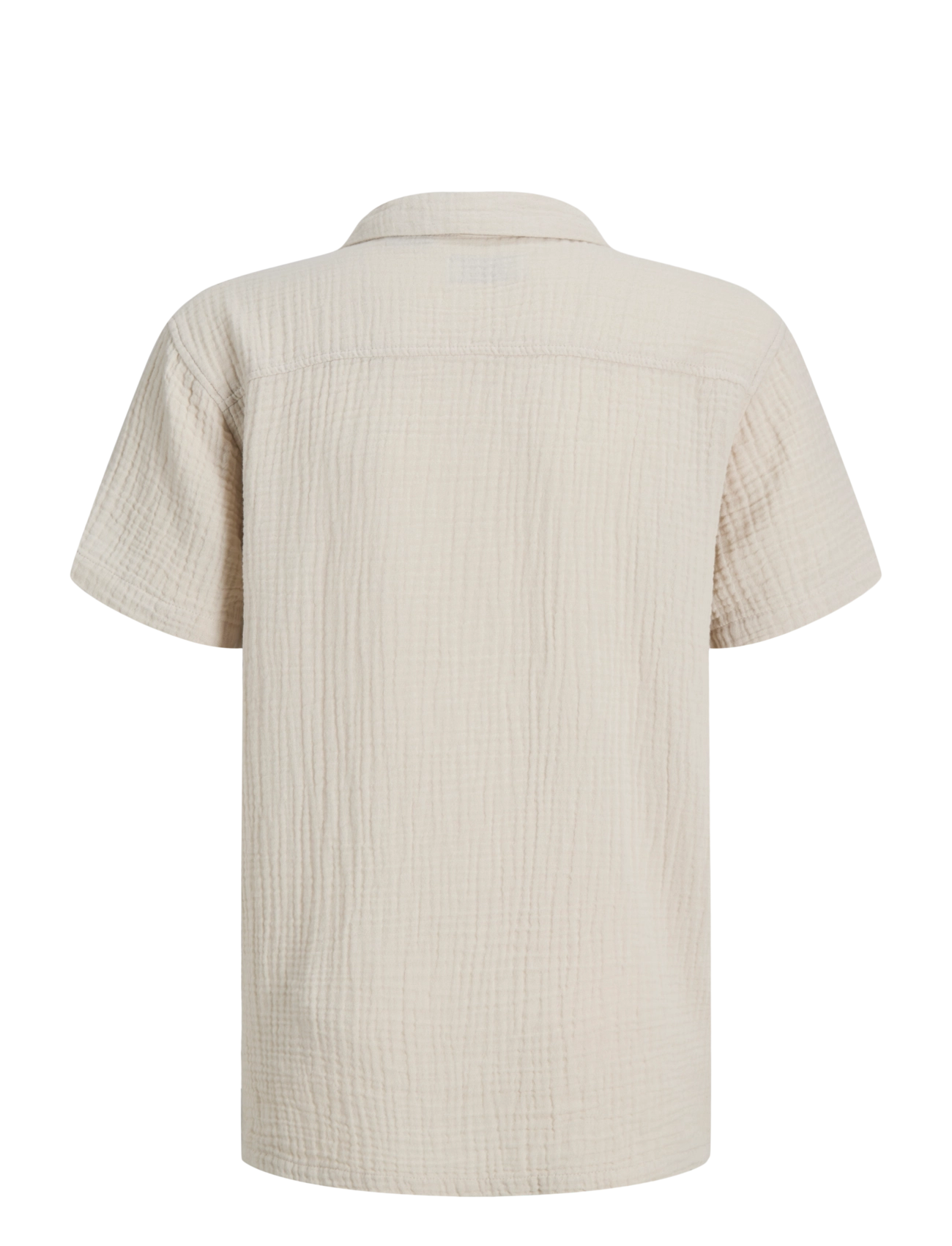 JJ REBEL - JREBJASON PATRICK RESORT SHIRT SS JNR - kortærmede skjorter - moonbeam - 2