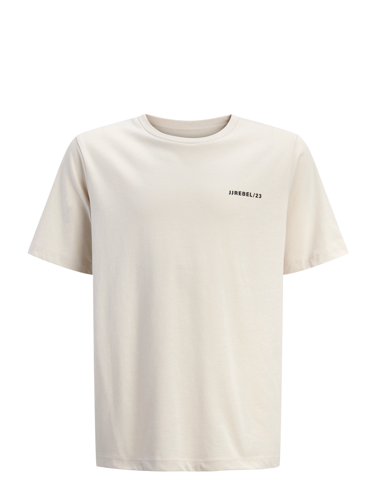JJ REBEL JREBEDDIE SS TEE JNR - Alussärgid - MOONBEAM / cream
