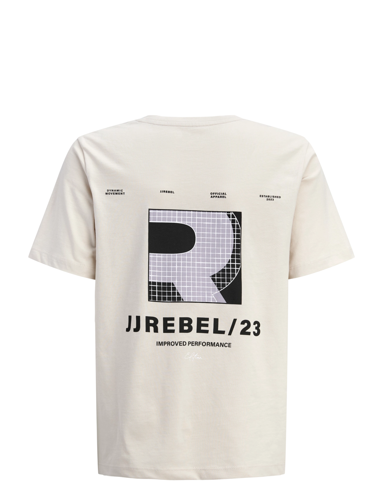 JJ REBEL - JREBEDDIE SS TEE JNR - moonbeam - 2