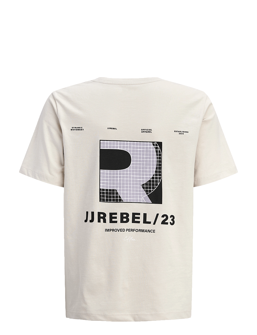 JJ REBEL - JREBEDDIE SS TEE JNR - moonbeam - 2