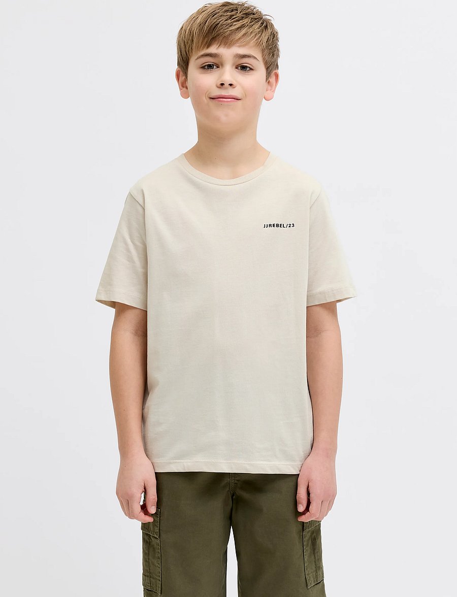 JJ REBEL - JREBEDDIE SS TEE JNR - moonbeam - 0