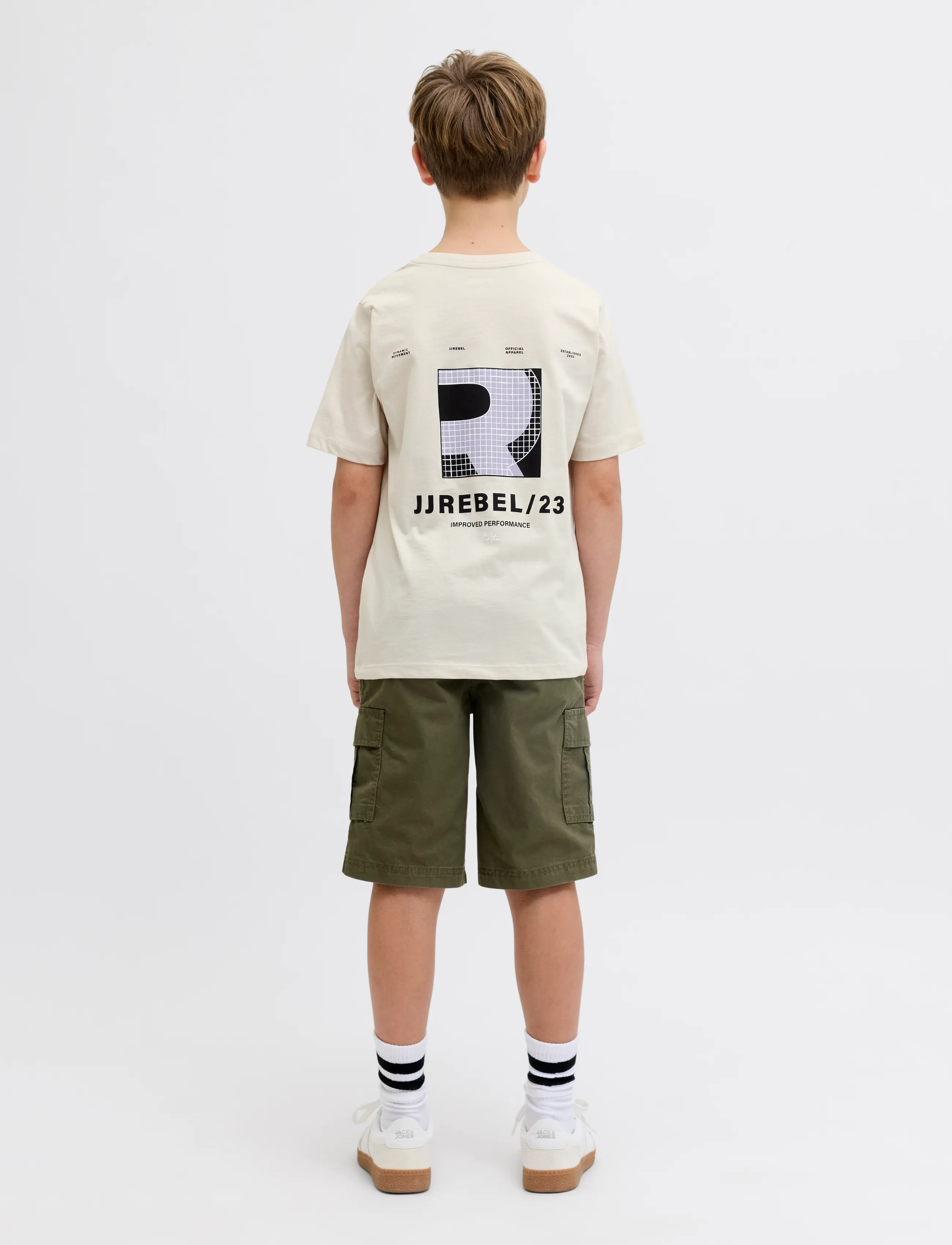 JJ REBEL - JREBEDDIE SS TEE JNR - moonbeam - 3