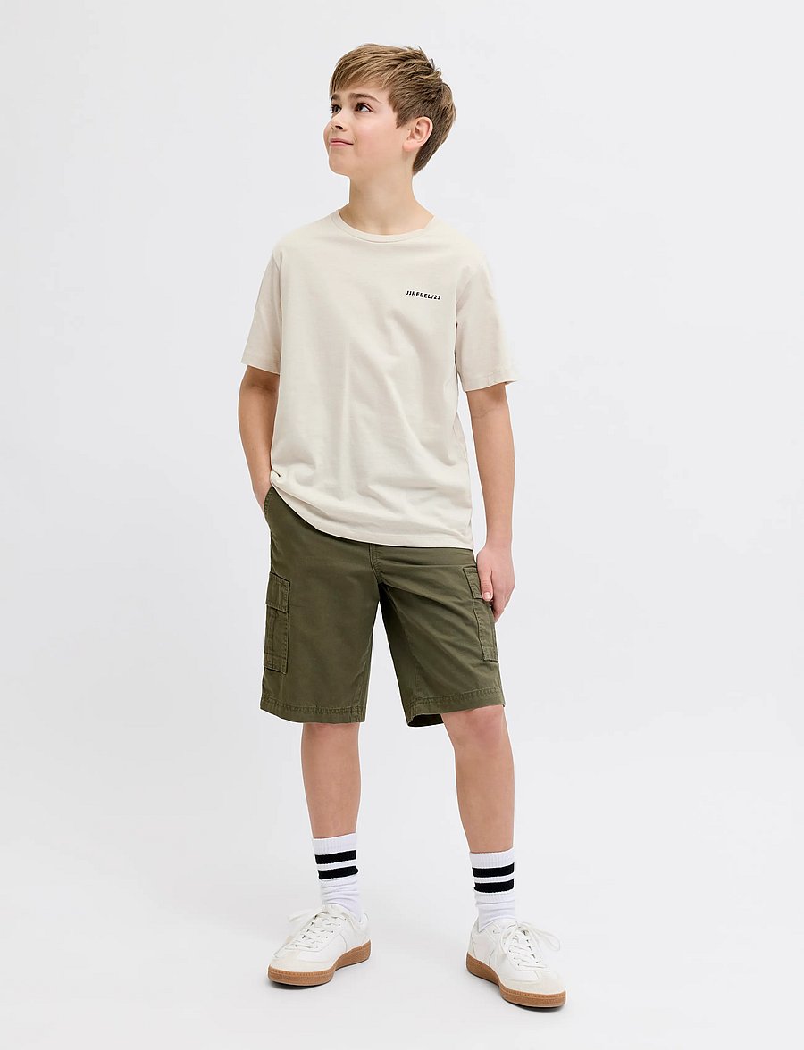JJ REBEL - JREBEDDIE SS TEE JNR - moonbeam - 4