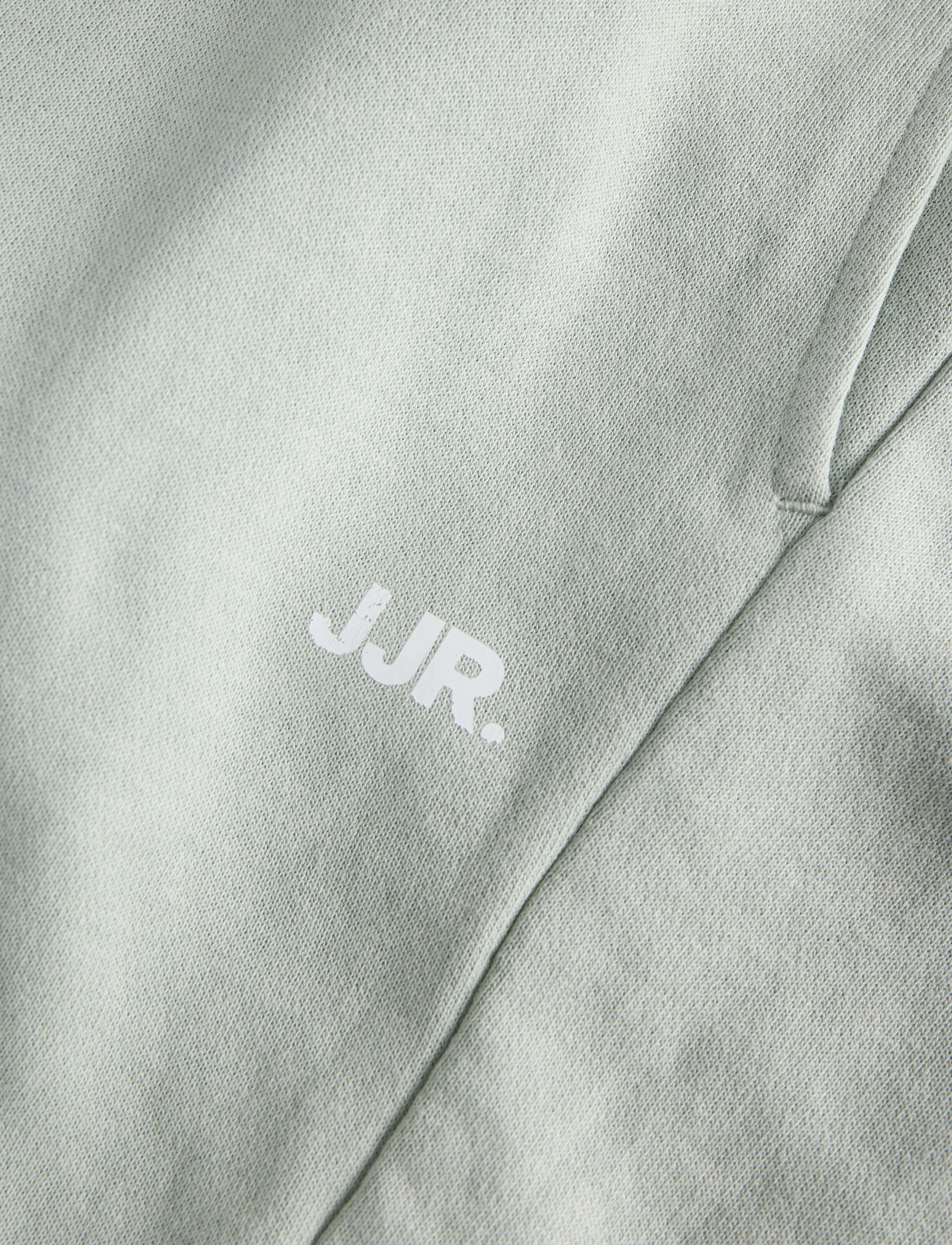 JJ REBEL - JREBGORM REG REBEL LOGO SW SHORTS SN JNR - sweatshorts - aqua gray - 2