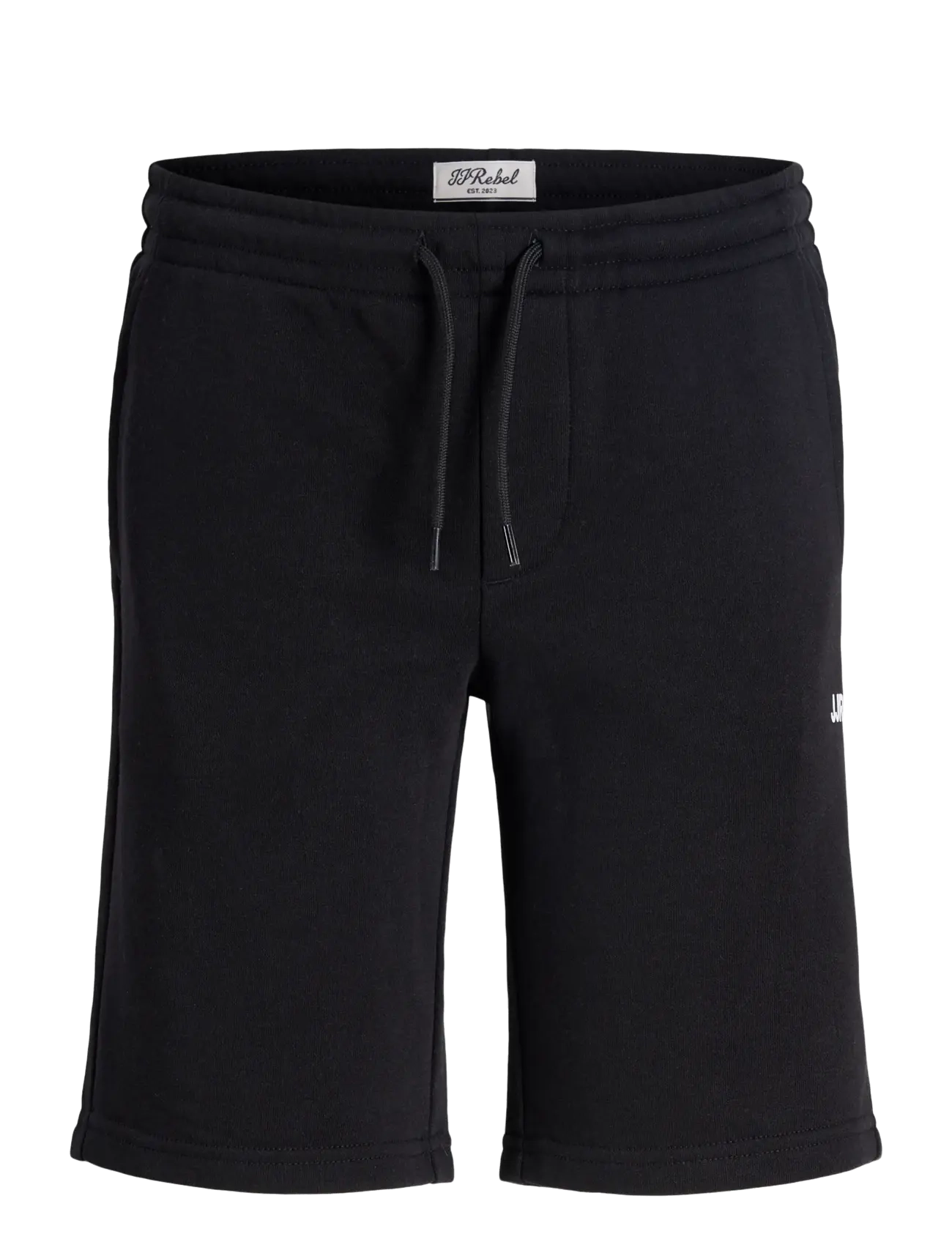 JJ REBEL JREBGORM REG REBEL LOGO SW SHORTS SN JNR - Lühikesed püksid - BLACK / black