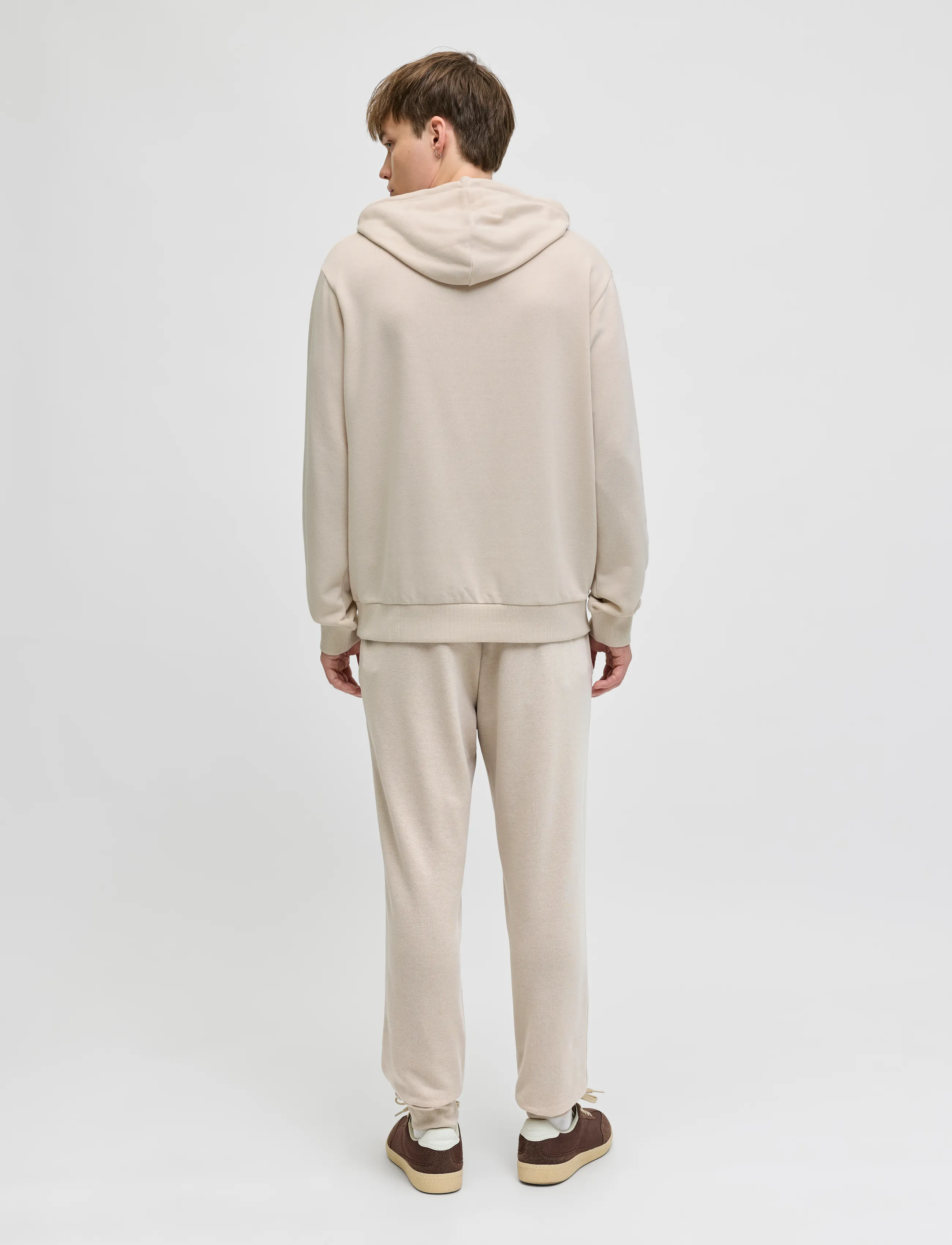 JJ REBEL - JREBROCKY LOGO SWEAT PANTS - laveste priser - moonbeam - 3