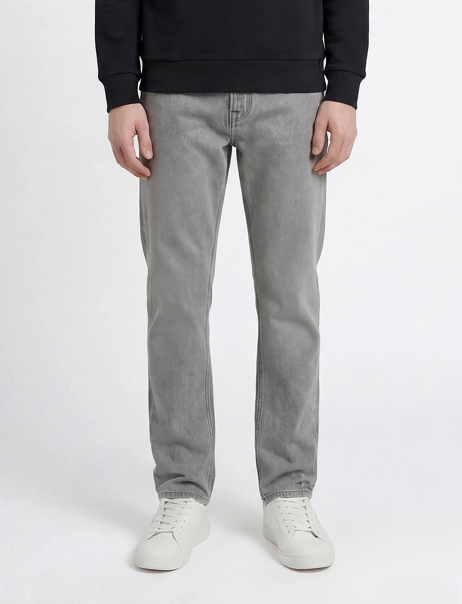 JJ REBEL - JREBRYAN JJCRAFT AT 631 NOOS JNR - loose jeans - grey denim - 0