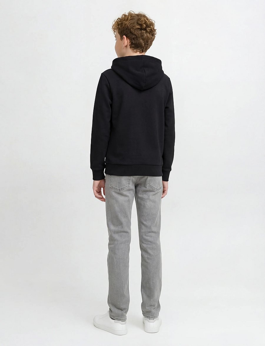 JJ REBEL - JREBRYAN JJCRAFT AT 631 NOOS JNR - loose jeans - grey denim - 3