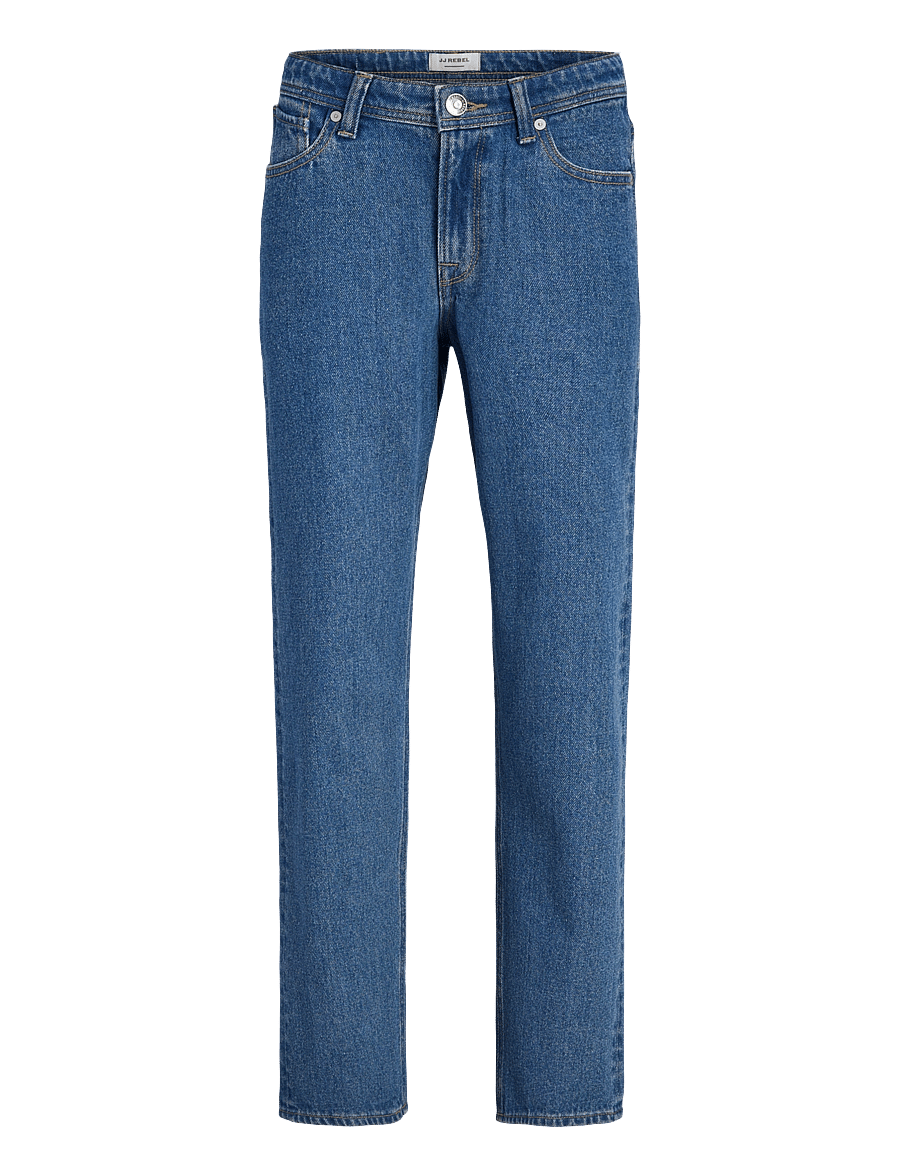 JJ REBEL - JREBRYAN JJCRAFT AT 635 NOOS JNR - loose jeans - blue denim - 1