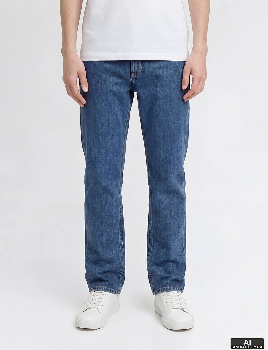 JJ REBEL - JREBRYAN JJCRAFT AT 635 NOOS JNR - loose jeans - blue denim - 0