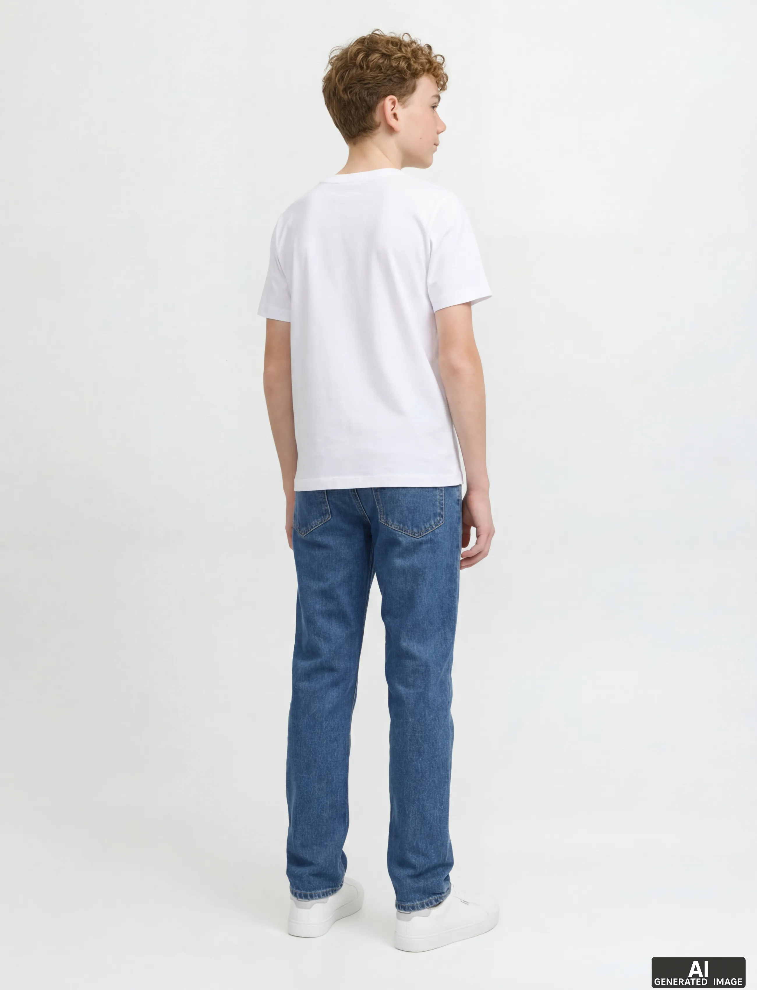 JJ REBEL - JREBRYAN JJCRAFT AT 635 NOOS JNR - loose jeans - blue denim - 3