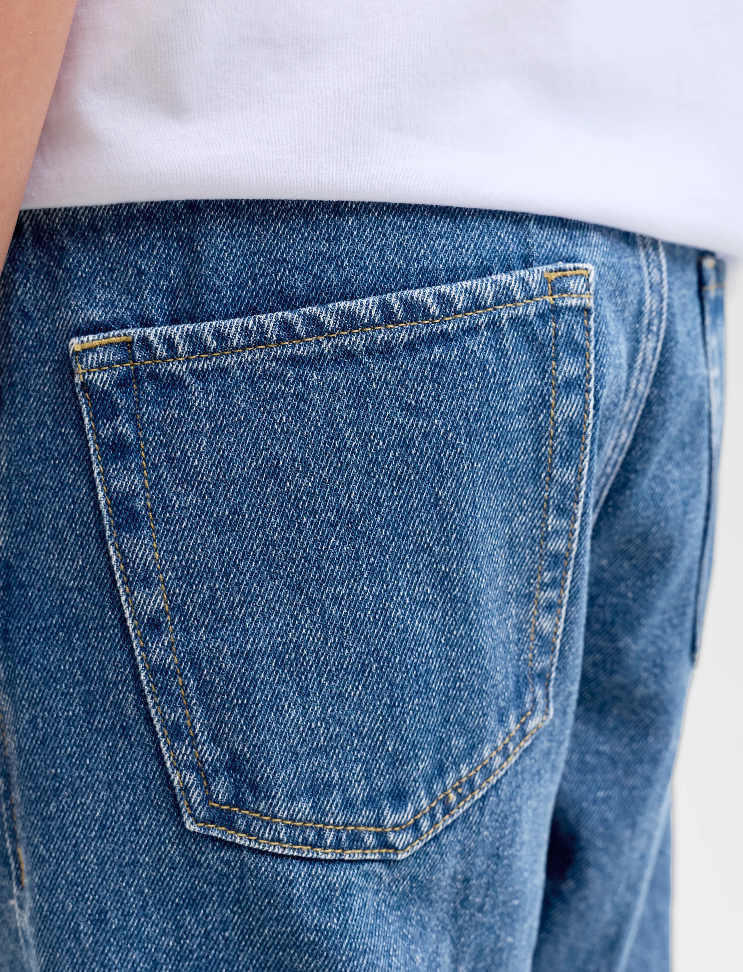 JJ REBEL - JREBRYAN JJCRAFT AT 635 NOOS JNR - loose jeans - blue denim - 5