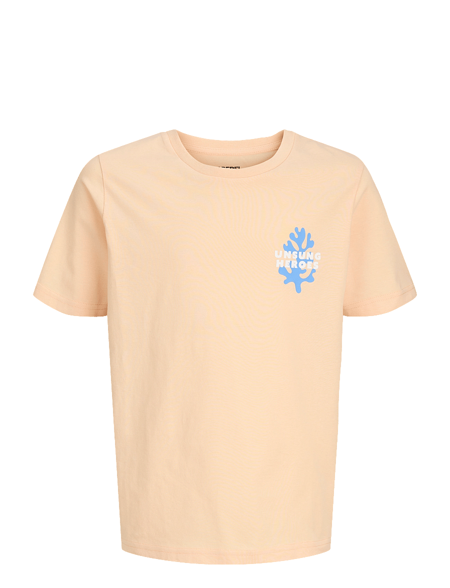 JJ REBEL - JREBANTONIO SS TEE JNR - apricot ice - 1