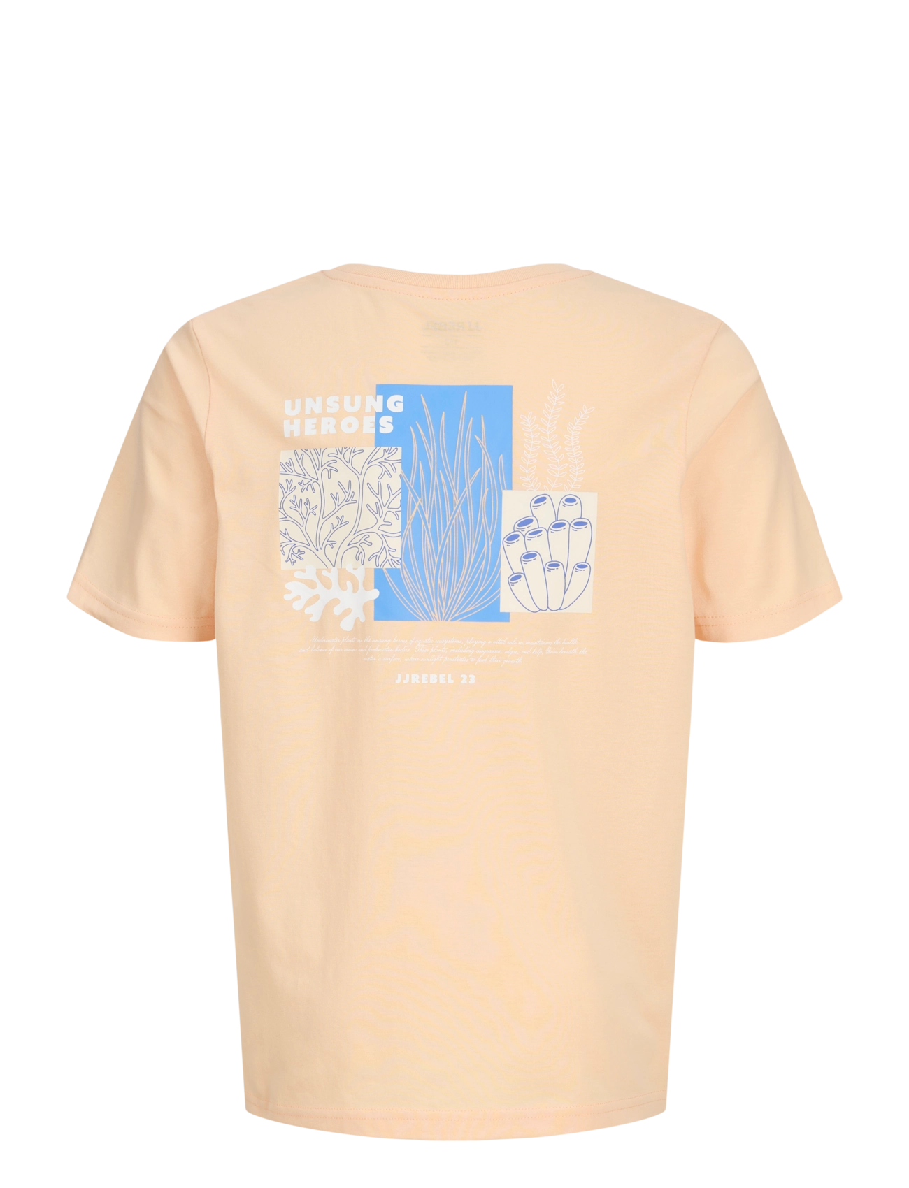 JJ REBEL - JREBANTONIO SS TEE JNR - apricot ice - 2