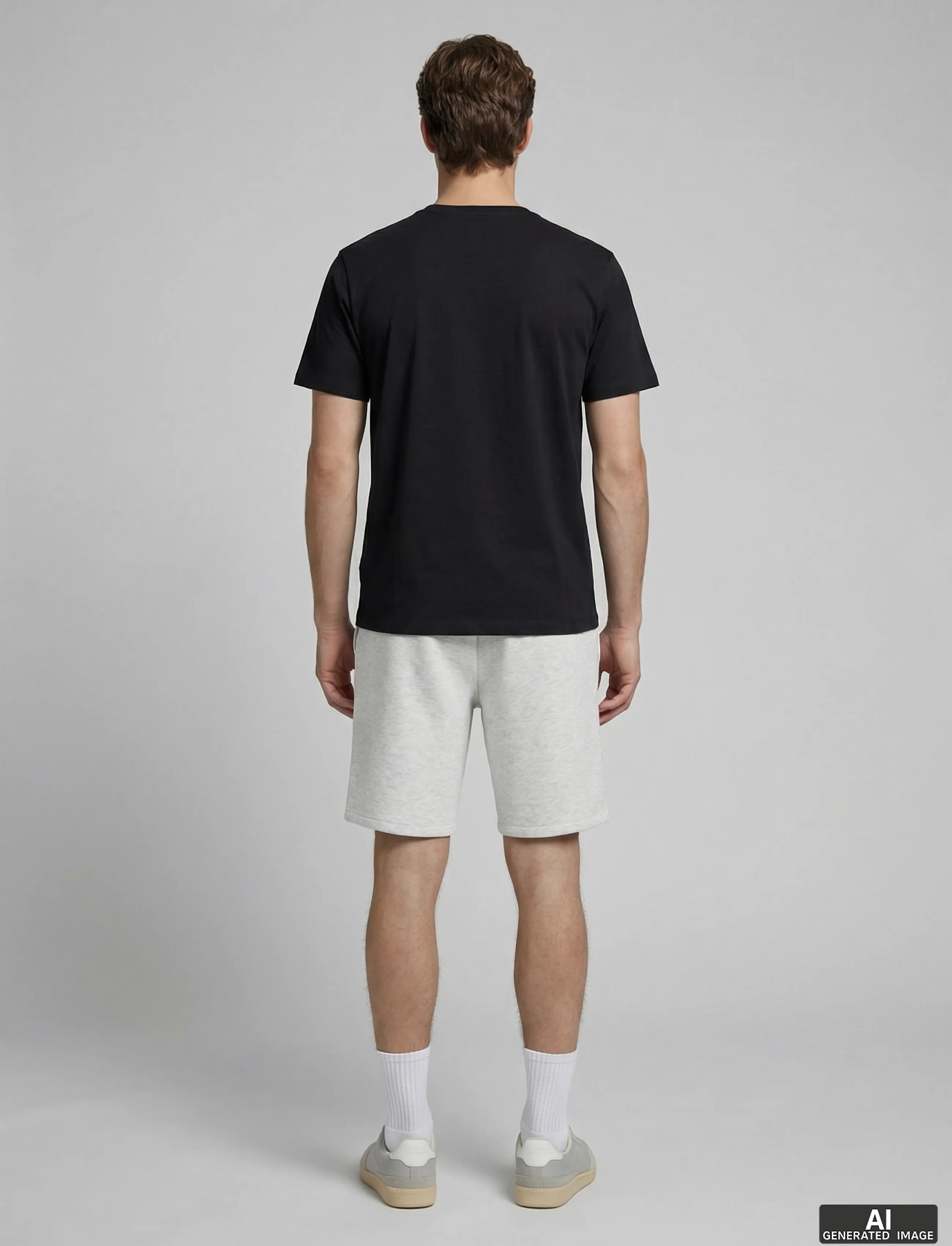JJ REBEL - JREBJEREMY SS TEE CREW NECK - GLO - black - 3