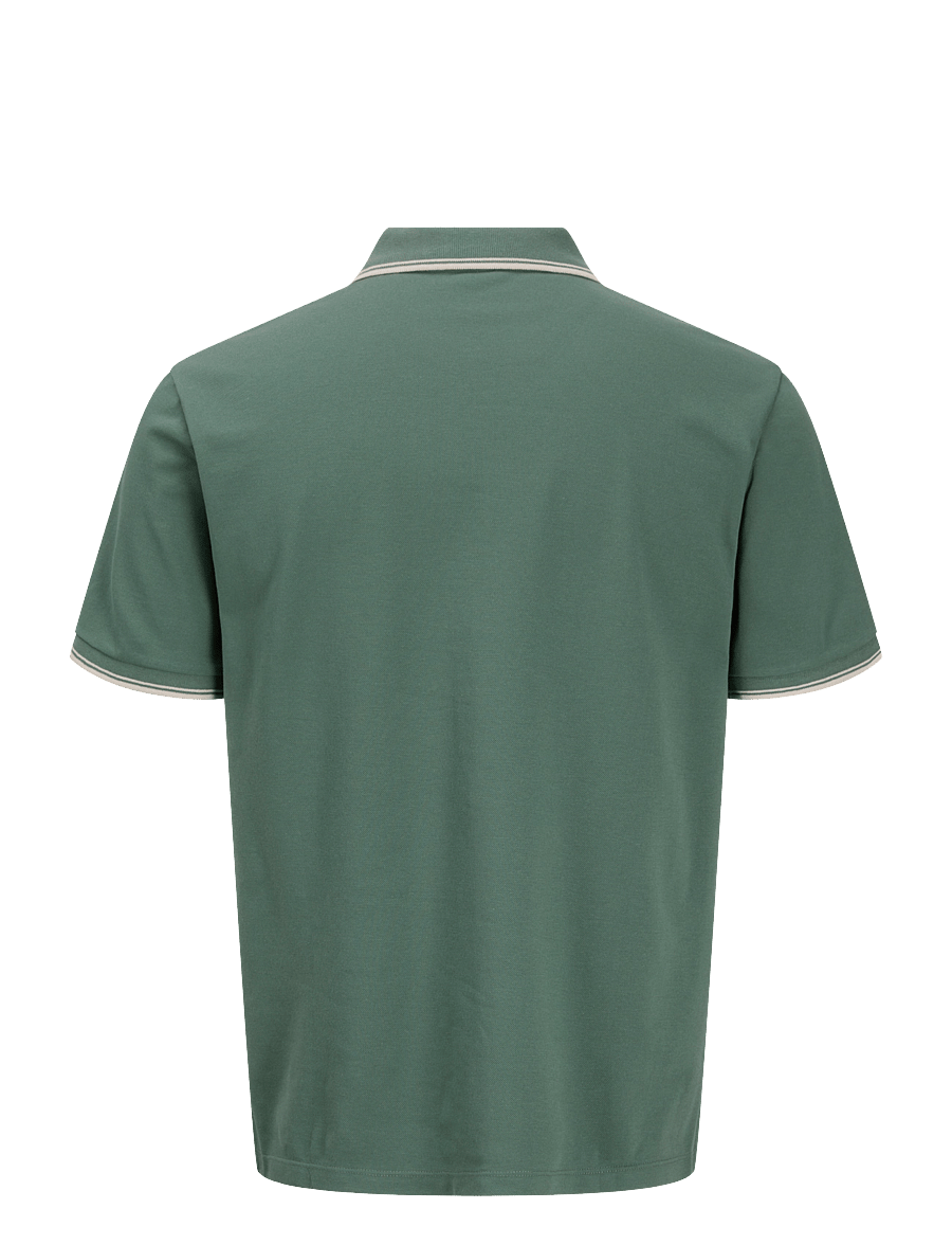JJ REBEL - JREBCONRAD POLO SS - GLO - kortærmede poloer - laurel wreath - 1