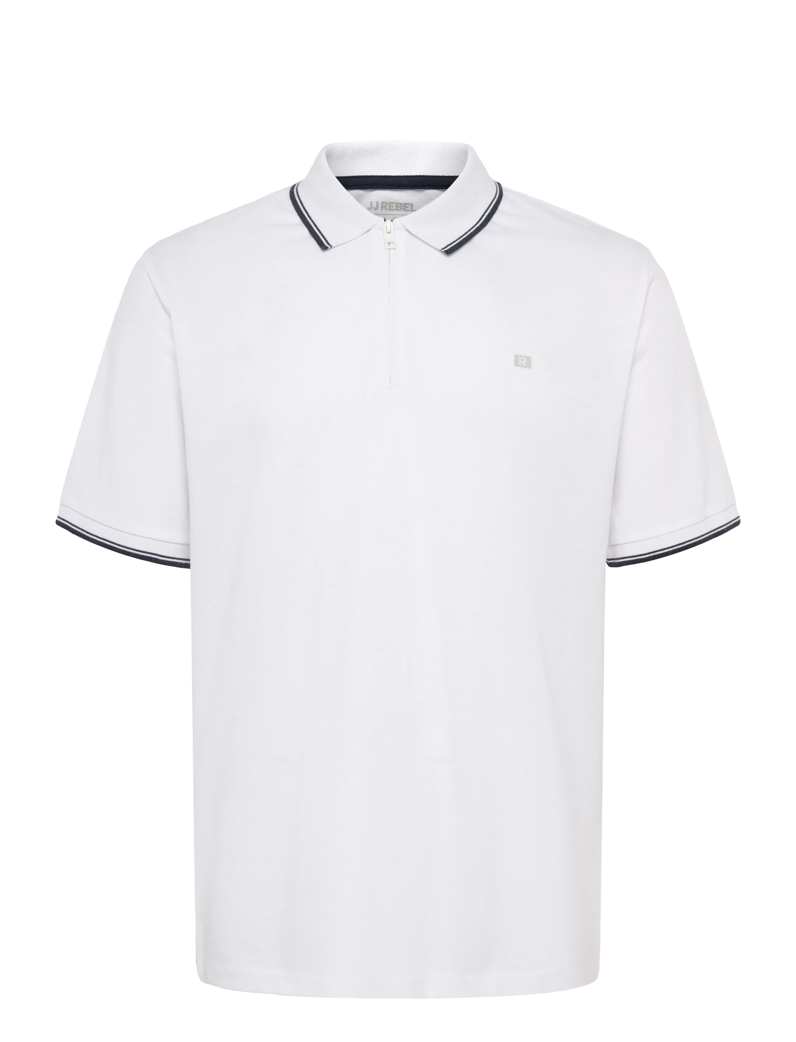 JJ REBEL JREBCONRAD POLO SS - GLO - Pikéer - WHITE / white