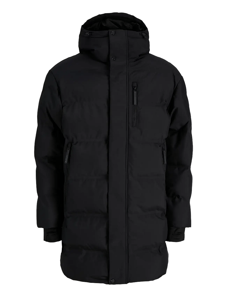 JJ Sport - JCOTRACE ALPHA LONG PUFFER - vinterjackor - black - 0