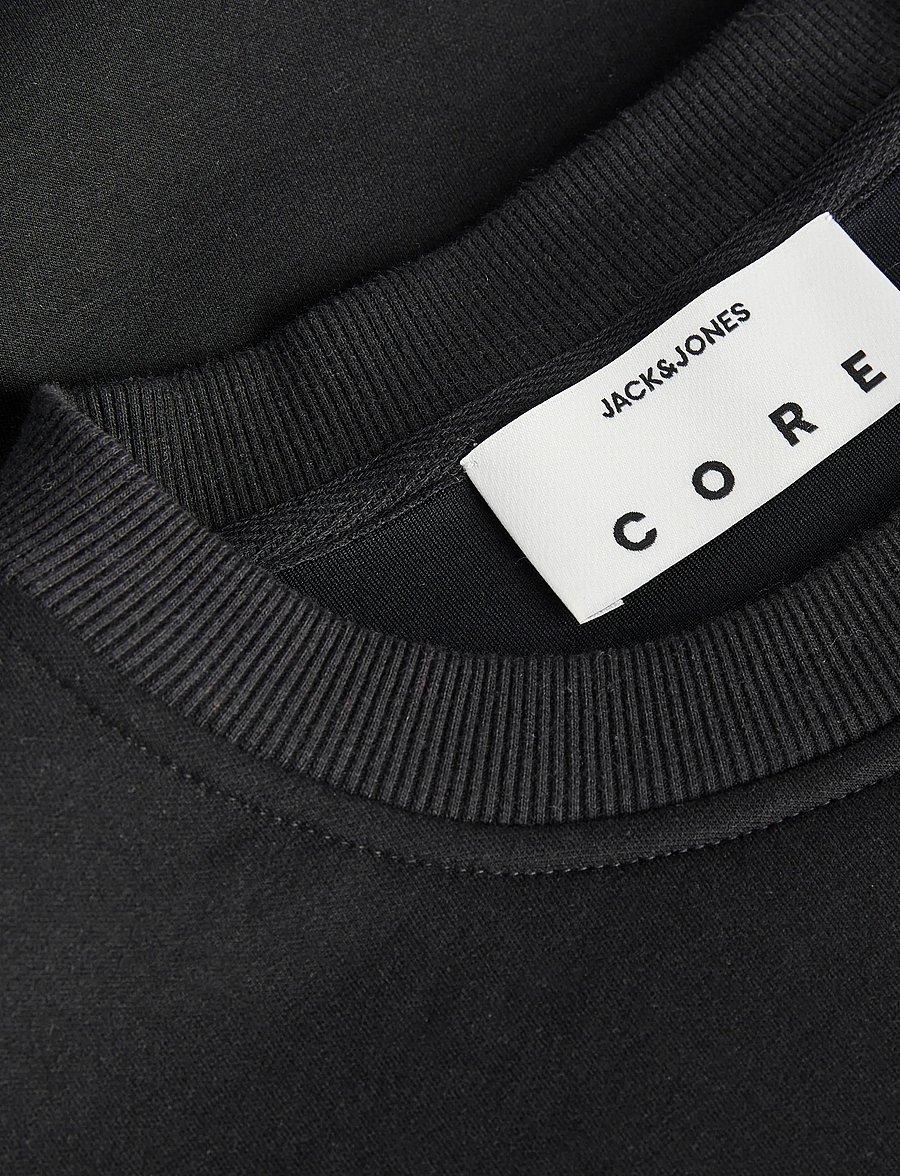 JJ Sport - JCOLEGACY SWEAT SCUBA CREWNECK LN BF - black - 3