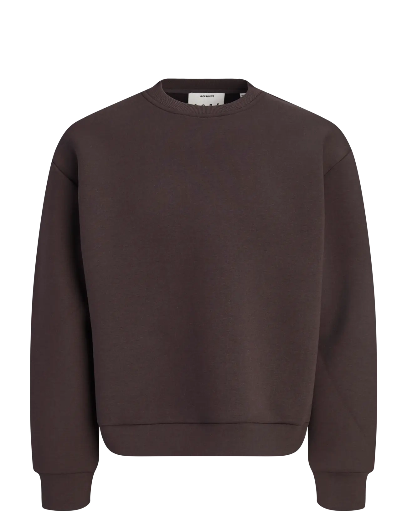 JJ Sport JCOLEGACY SWEAT SCUBA CREWNECK LN BF - Sweatshirts - CHOCOLATE TORTE / brown