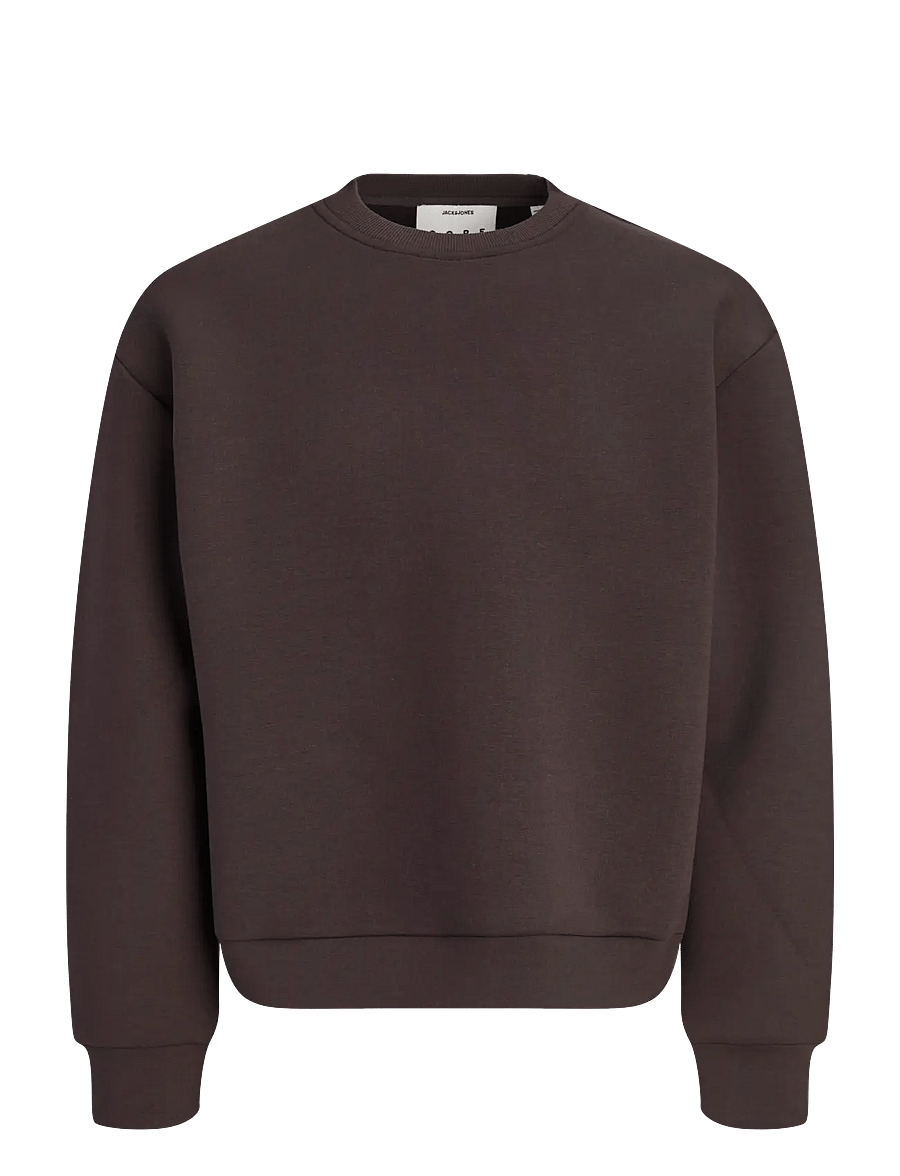 JJ Sport - JCOLEGACY SWEAT SCUBA CREWNECK LN BF - chocolate torte - 0