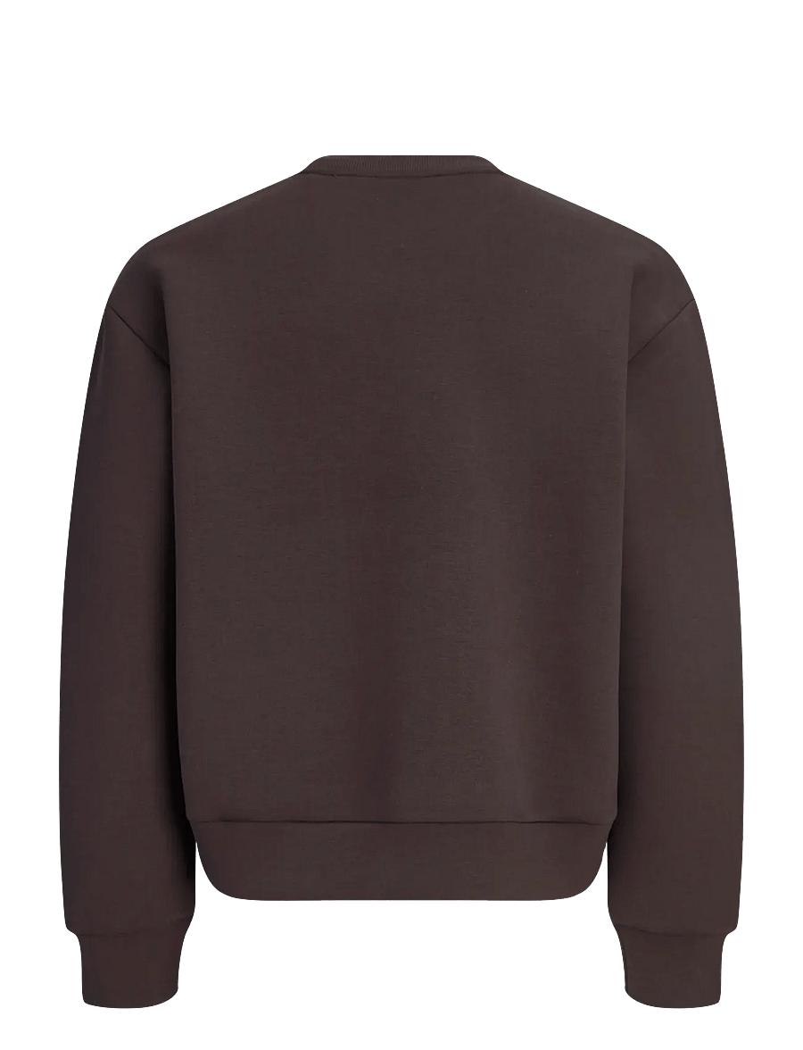 JJ Sport - JCOLEGACY SWEAT SCUBA CREWNECK LN BF - chocolate torte - 1