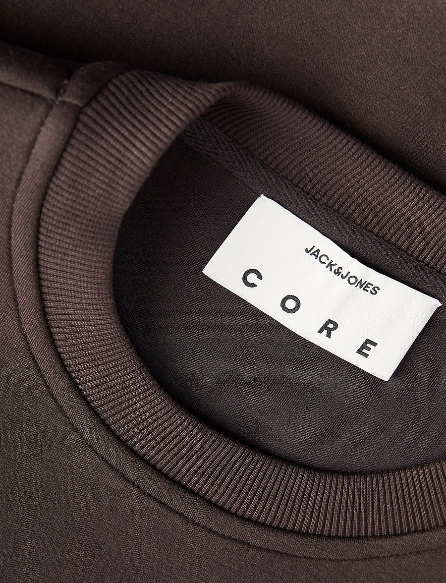 JJ Sport - JCOLEGACY SWEAT SCUBA CREWNECK LN BF - chocolate torte - 4