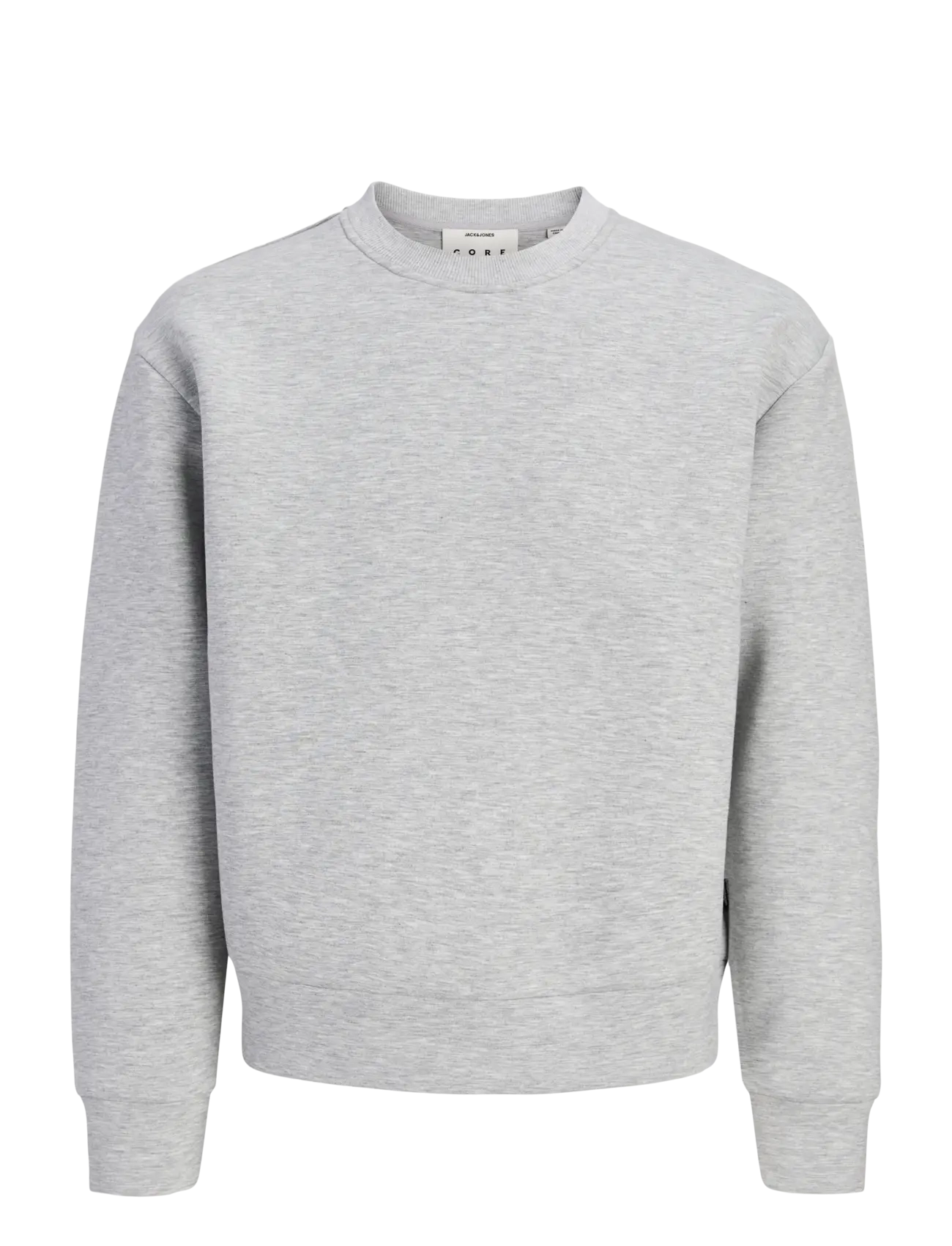 JJ Sport JCOLEGACY SWEAT SCUBA CREWNECK LN BF - Sweatshirts - LIGHT GREY MELANGE / grey