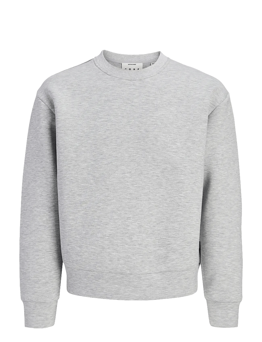 JJ Sport - JCOLEGACY SWEAT SCUBA CREWNECK LN BF - light grey melange - 0
