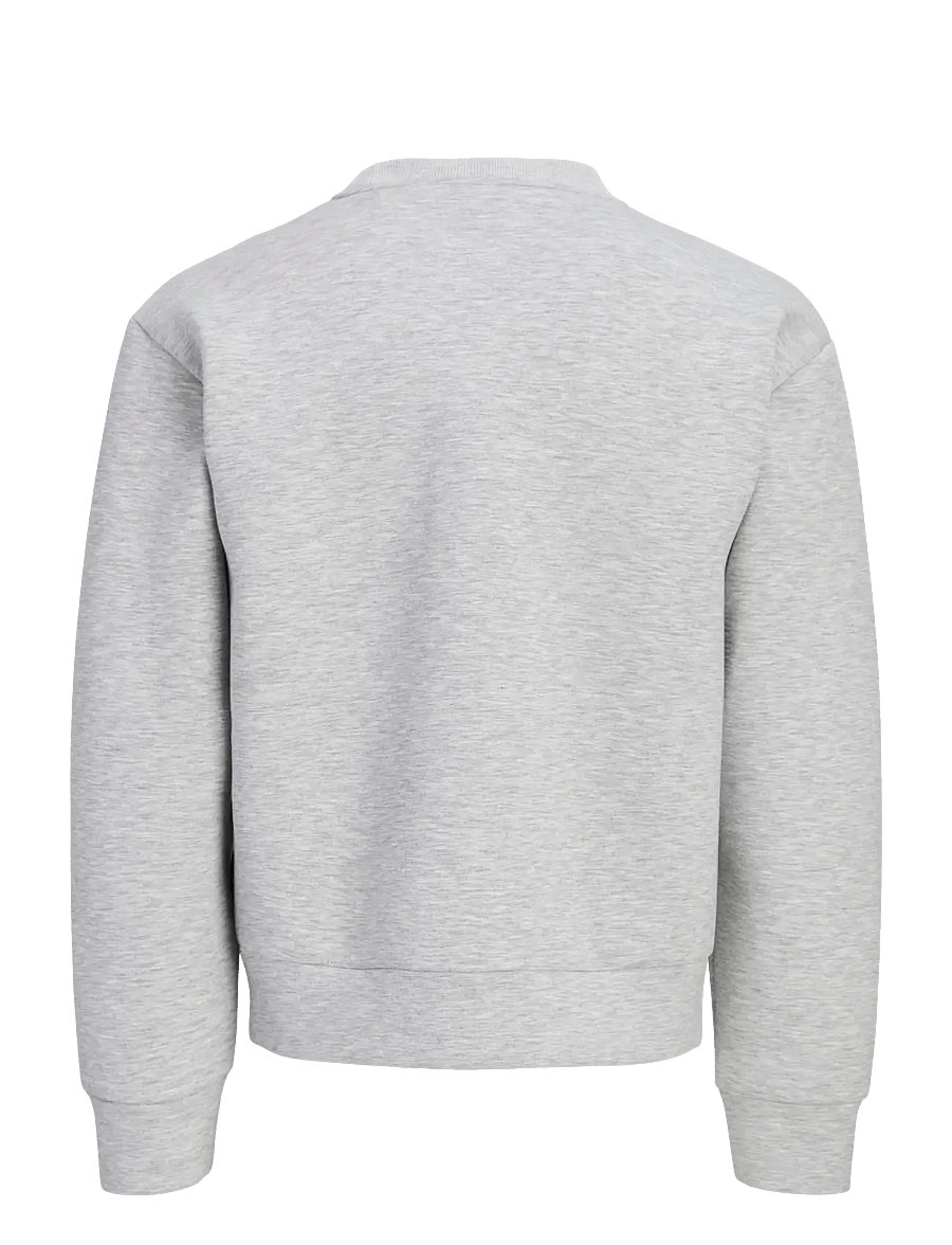 JJ Sport - JCOLEGACY SWEAT SCUBA CREWNECK LN BF - light grey melange - 1