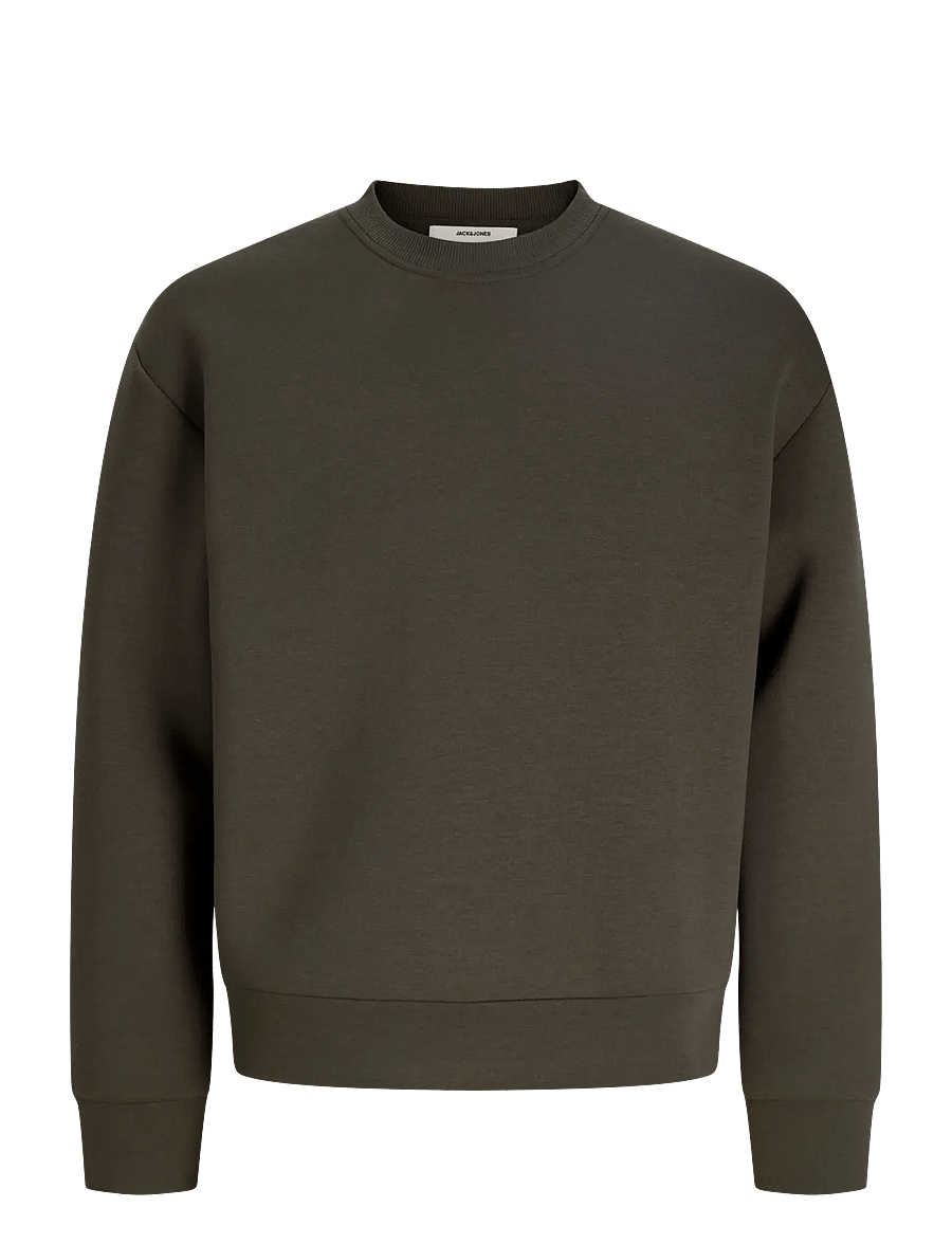 JJ Sport - JCOLEGACY SWEAT SCUBA CREWNECK LN BF - peat - 0