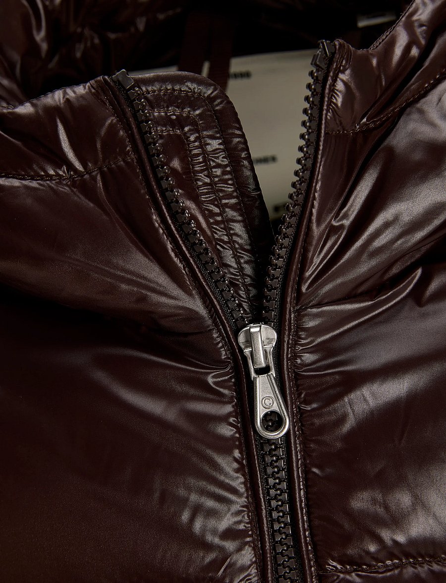 JJ Sport - JCOCLUB SHINY PUFFER JACKET BF LN - winterjacken - chocolate torte - 4
