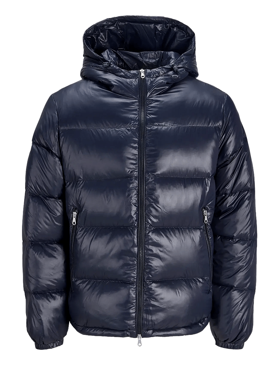 JJ Sport - JCOCLUB SHINY PUFFER JACKET BF LN - winterjacken - sky captain - 0