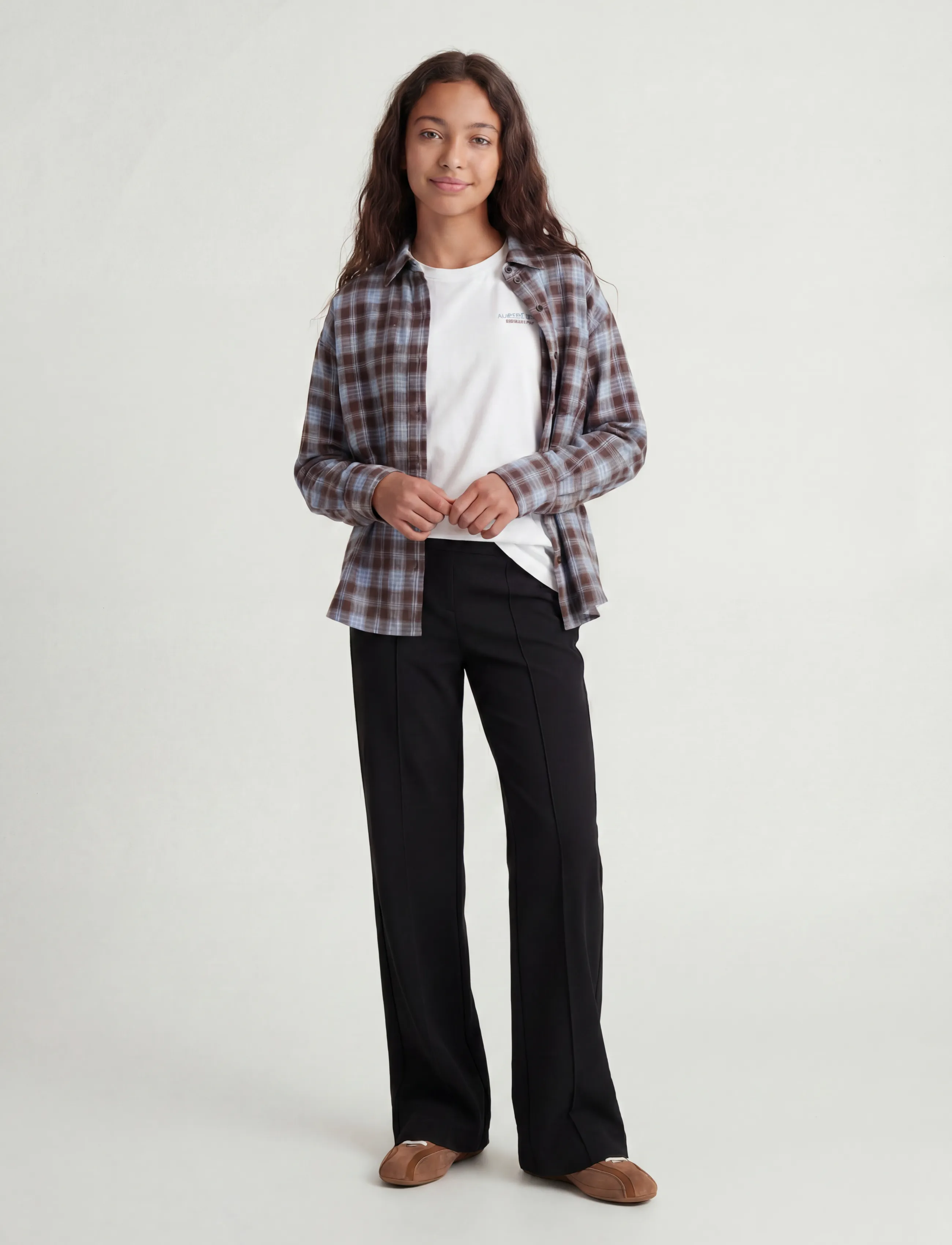 JJXX Kids - JXIDA NANCY WIDE PANTS PNT GRL NOOS - osta vanuse järgi - black - 4