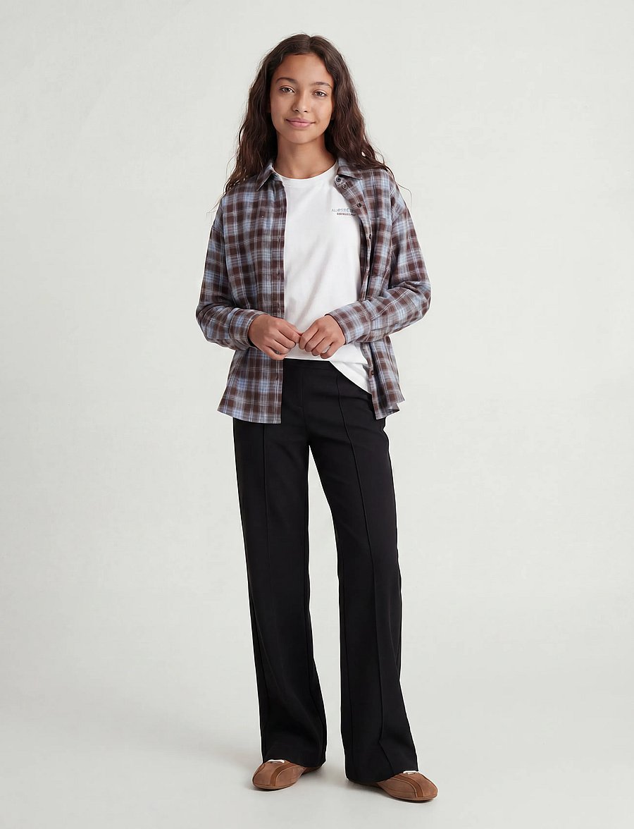 JJXX Kids - JXIDA NANCY WIDE PANTS PNT GRL NOOS - osta vanuse järgi - black - 4