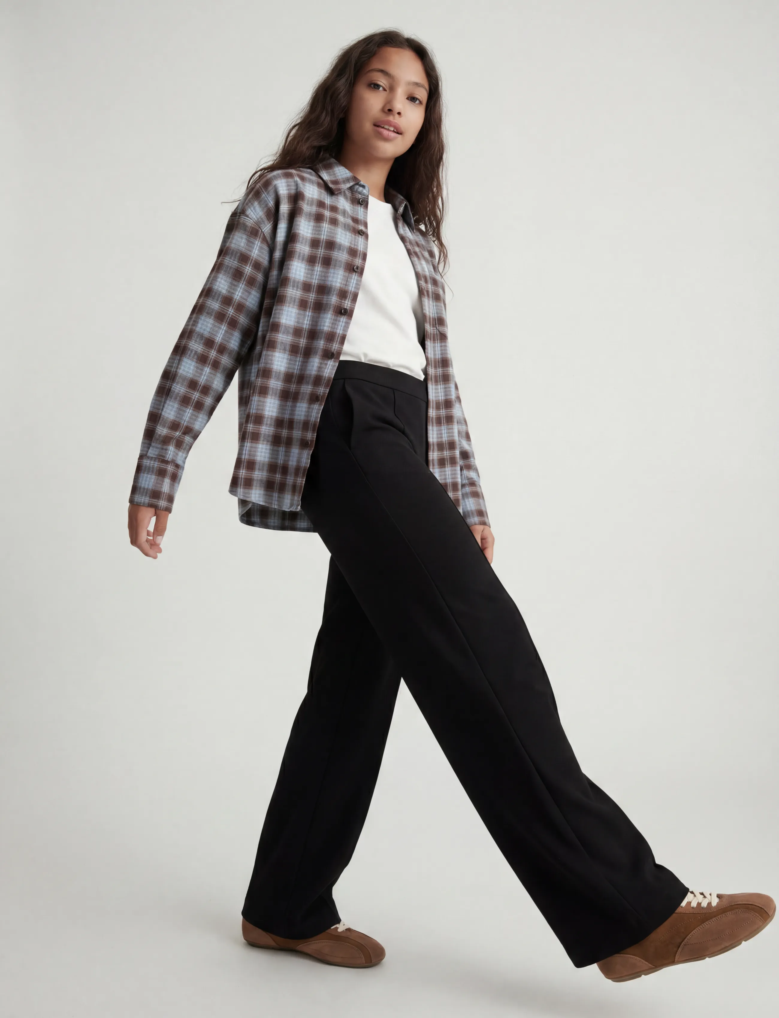JJXX Kids - JXIDA NANCY WIDE PANTS PNT GRL NOOS - osta vanuse järgi - black - 5