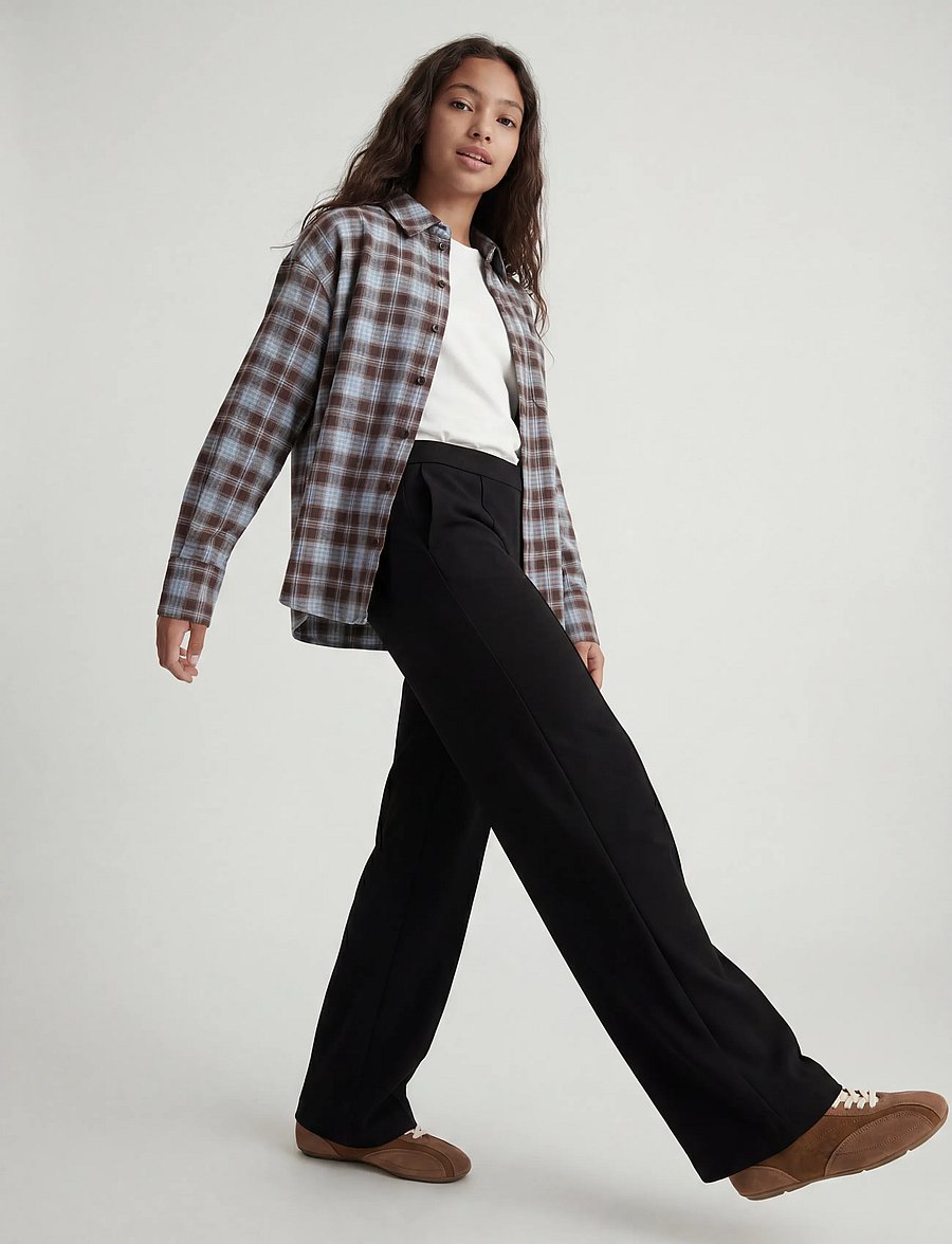 JJXX Kids - JXIDA NANCY WIDE PANTS PNT GRL NOOS - osta vanuse järgi - black - 5
