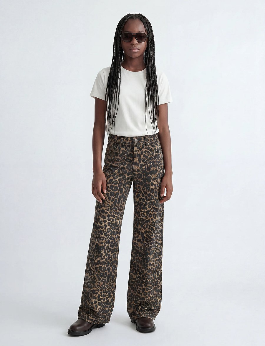 JJXX Kids - JXZOE SARAH WIDE PANTS PNT GRL NOOS - cornstalk - 4